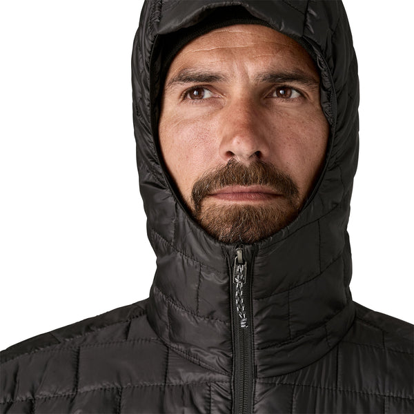 Giacca Nano Puff Hoody Uomo Black
