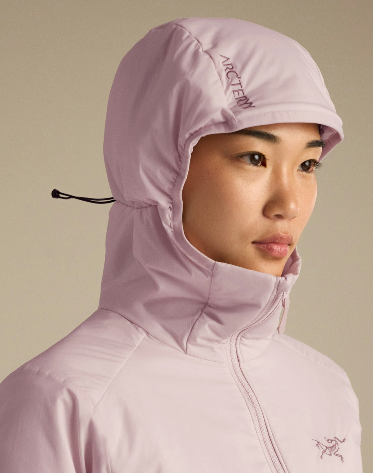 Frau Atom Hoody Jacke Alpine Rose