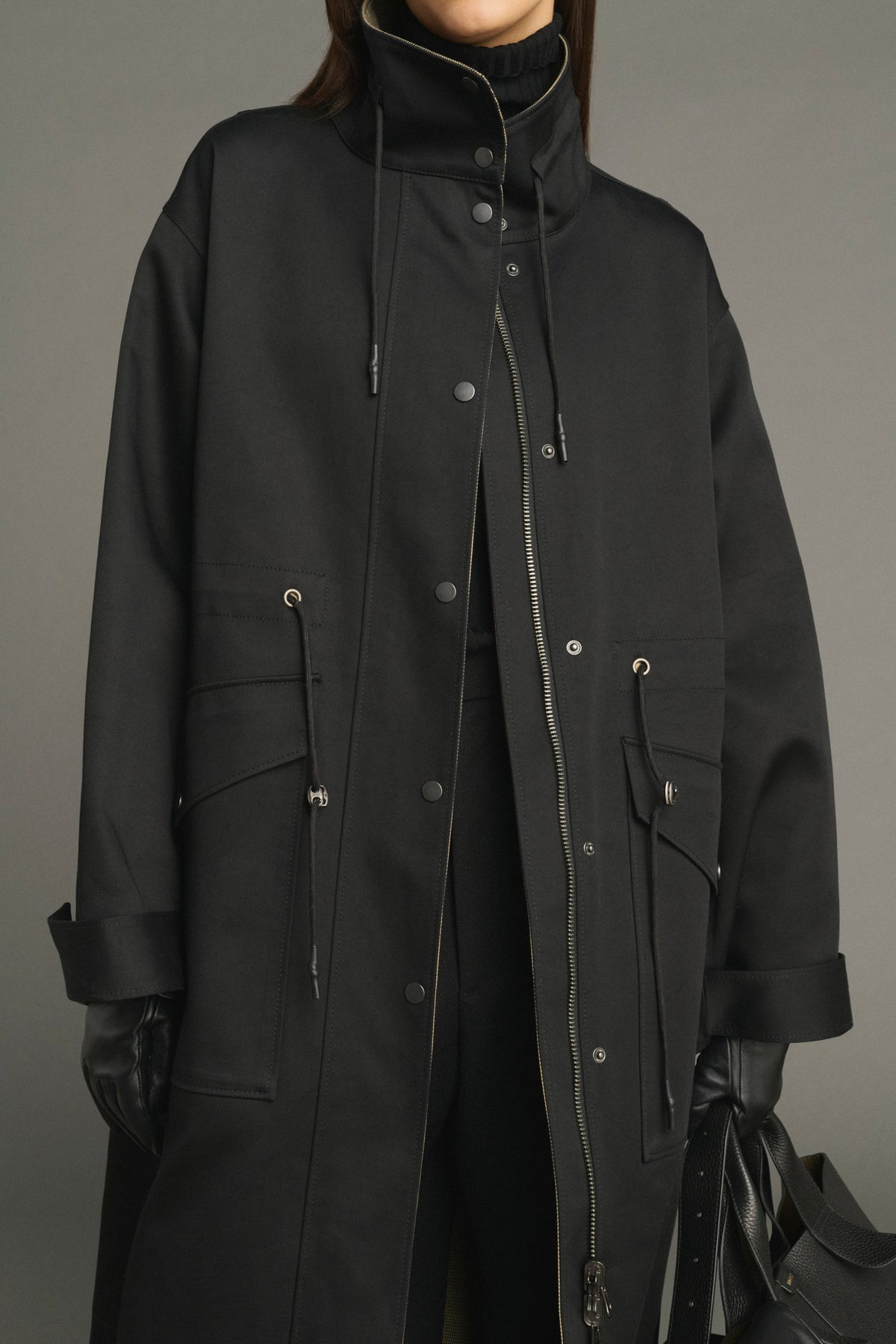 Giacca Luce Donna Noir/Beige