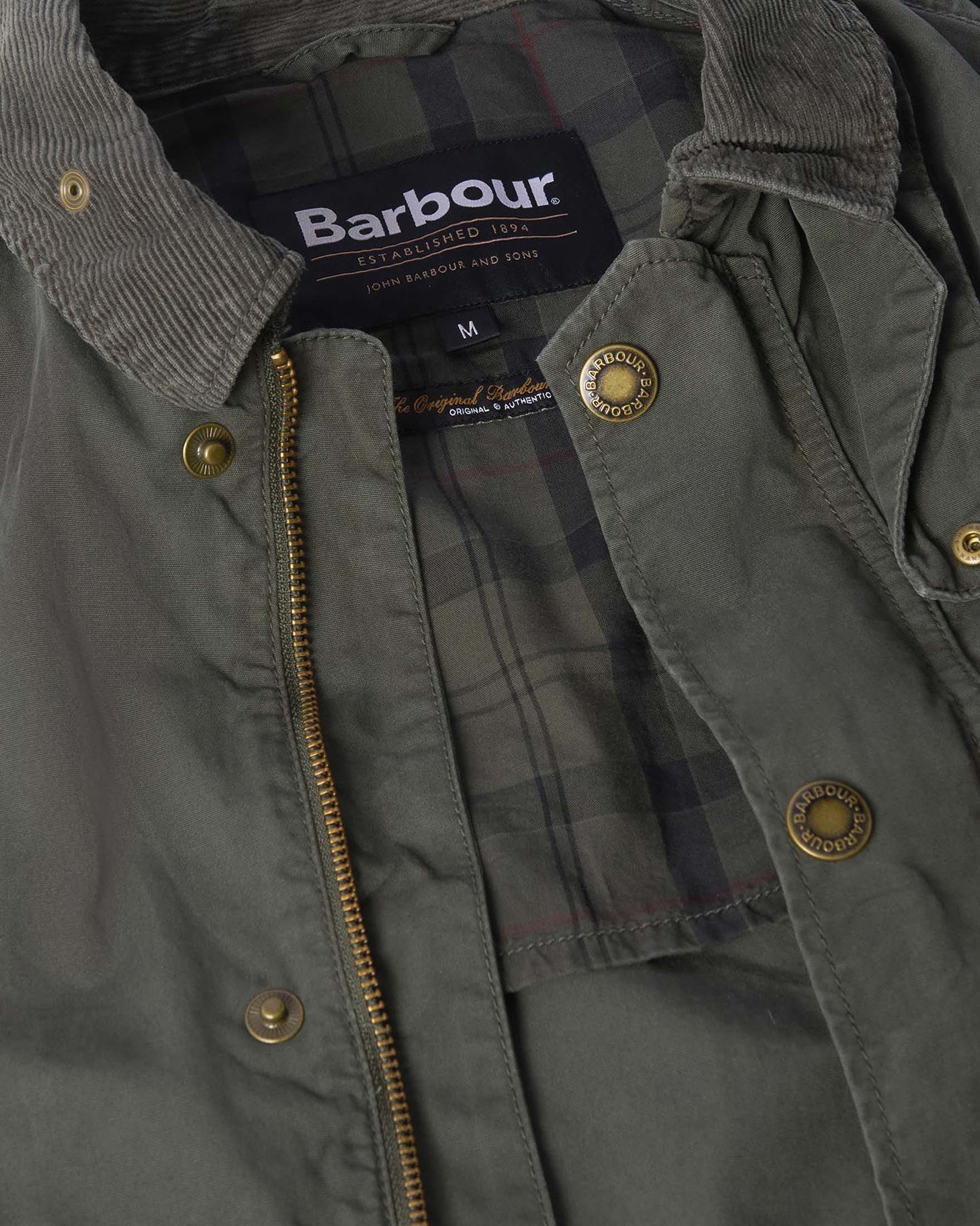 Giacca Traker Casual Uomo Olive