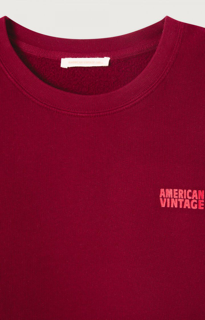 Pull Izubird Femme Borgogna Vintage