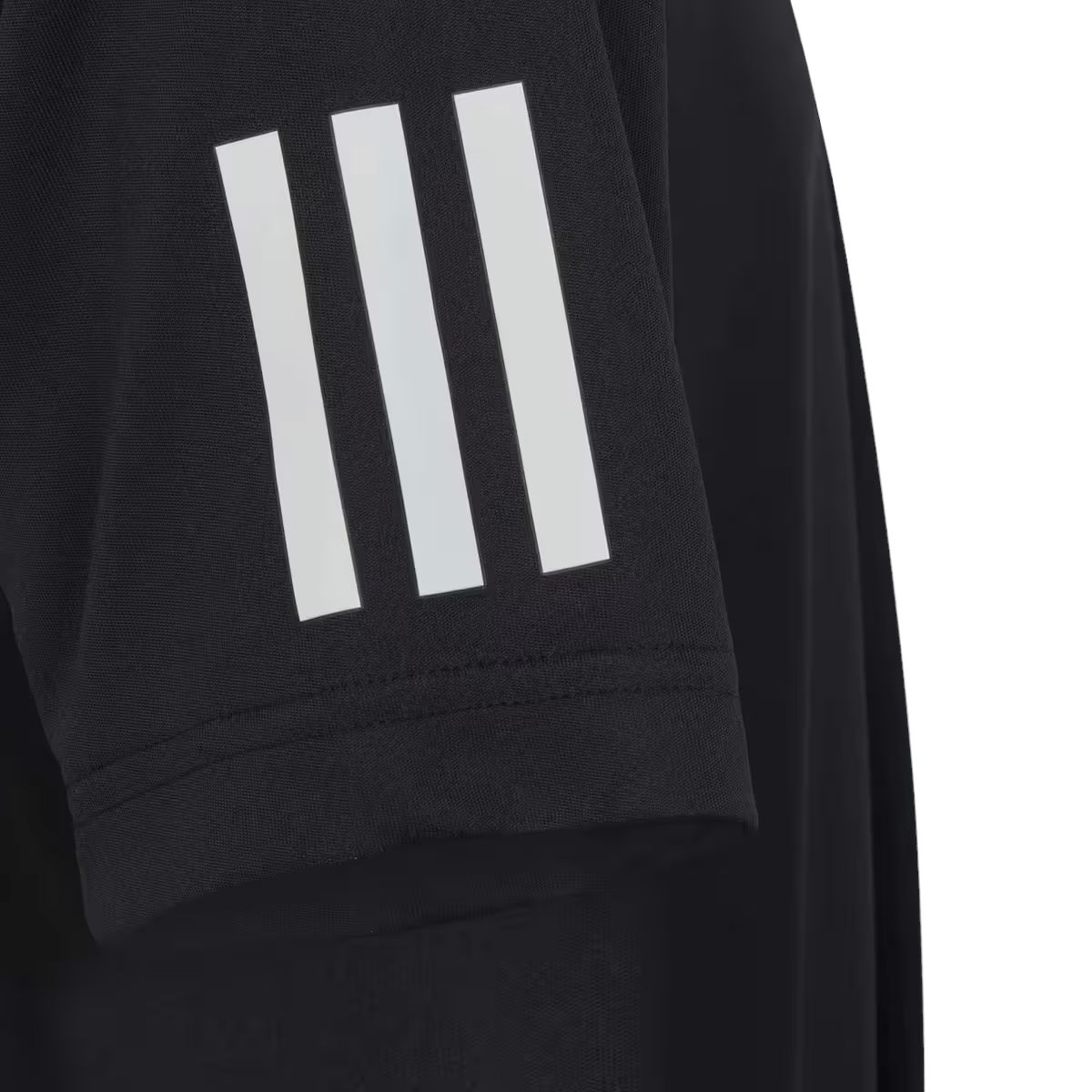 T-shirt Club 3 Stripes Bambino Black