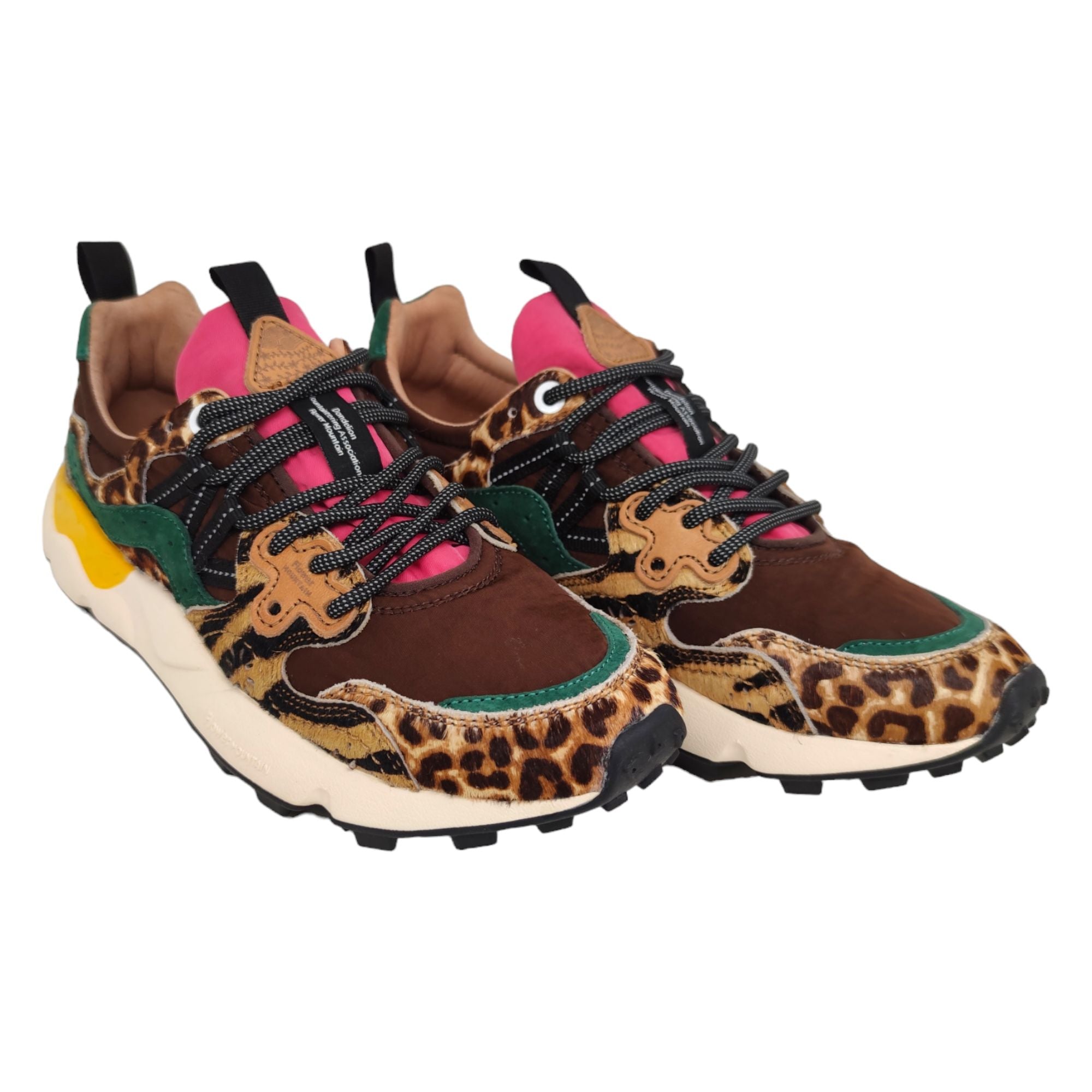 Scarpe Yamano 3 Pony Hair Brown/Multi