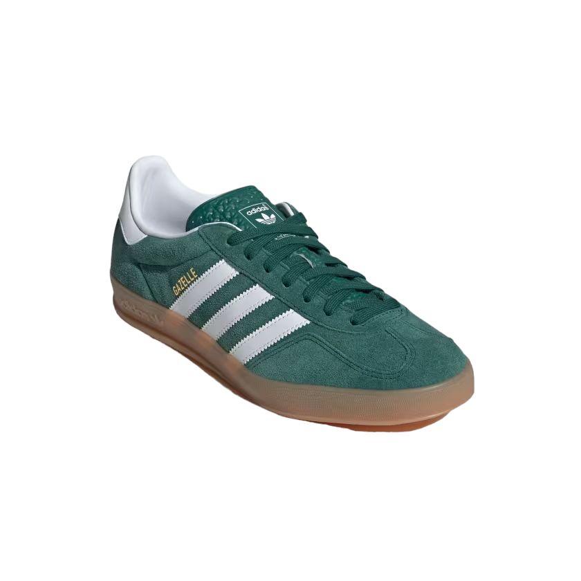 Gazelle Indoor Shoes Collegiate Green/Cloud White/Gum 