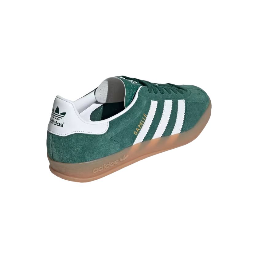 Gazelle Indoor Shoes Collegiate Green/Cloud White/Gum 