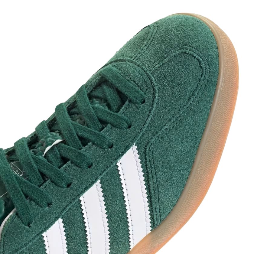 Gazelle Indoor Shoes Collegiate Green/Cloud White/Gum 