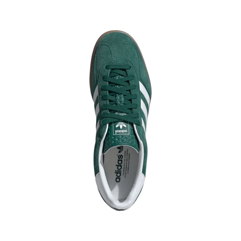 Gazelle Indoor Shoes Collegiate Green/Cloud White/Gum 