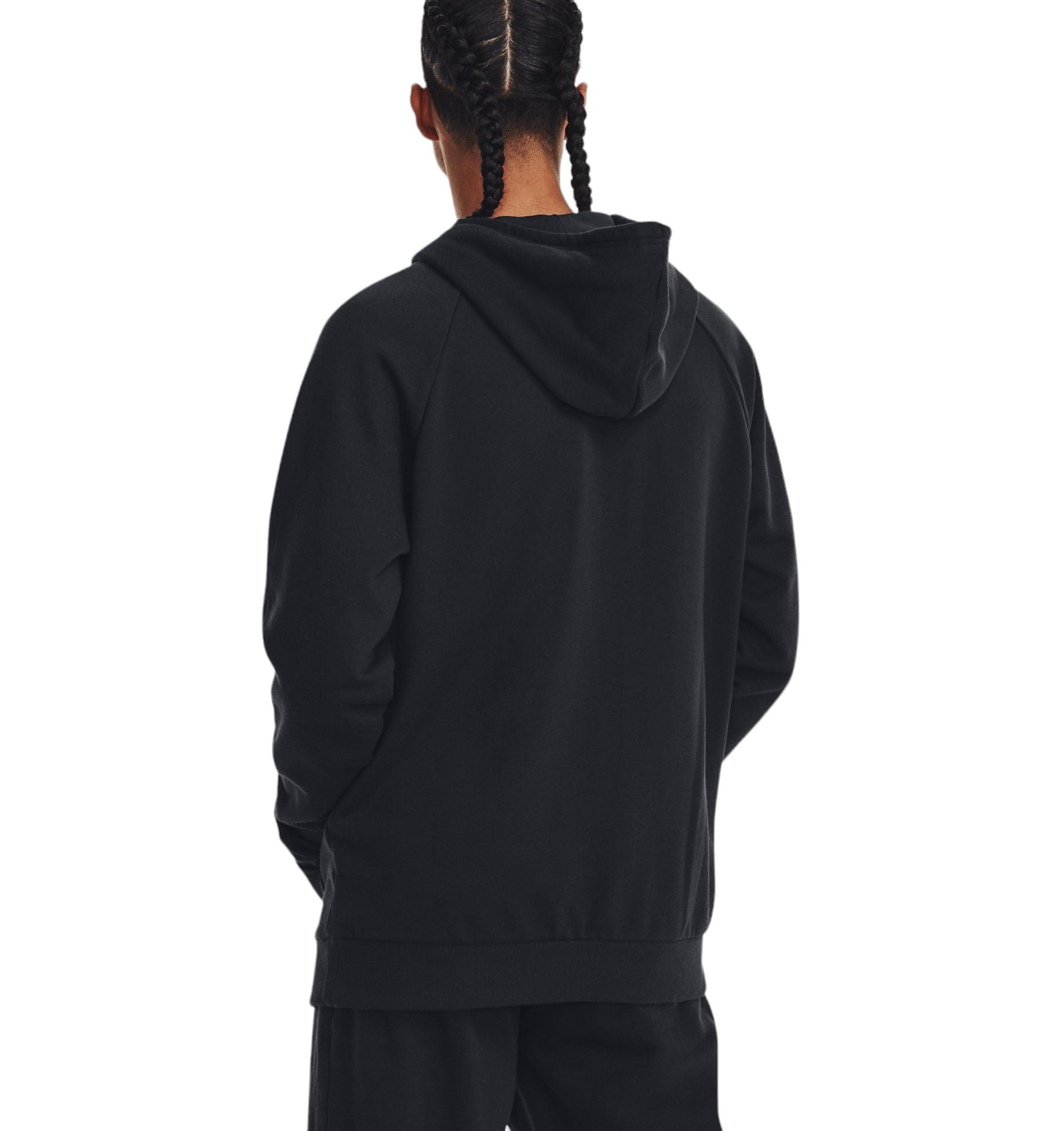 Under Armour | Maglia Rival Fleece Logo Uomo Black/White - Fabbrica Ski Sises