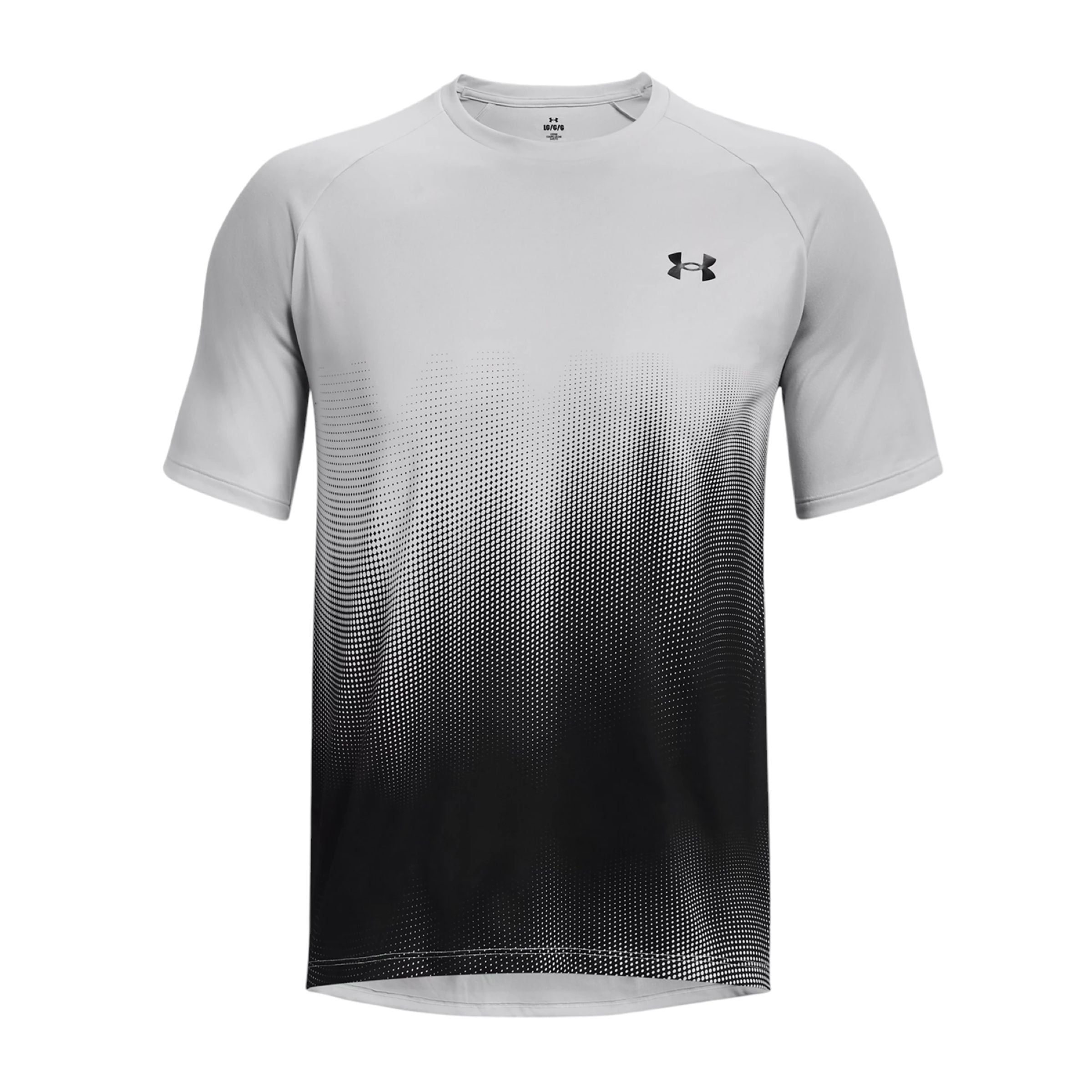 Men's Tech Fade T-shirt Halo Gray/Black 