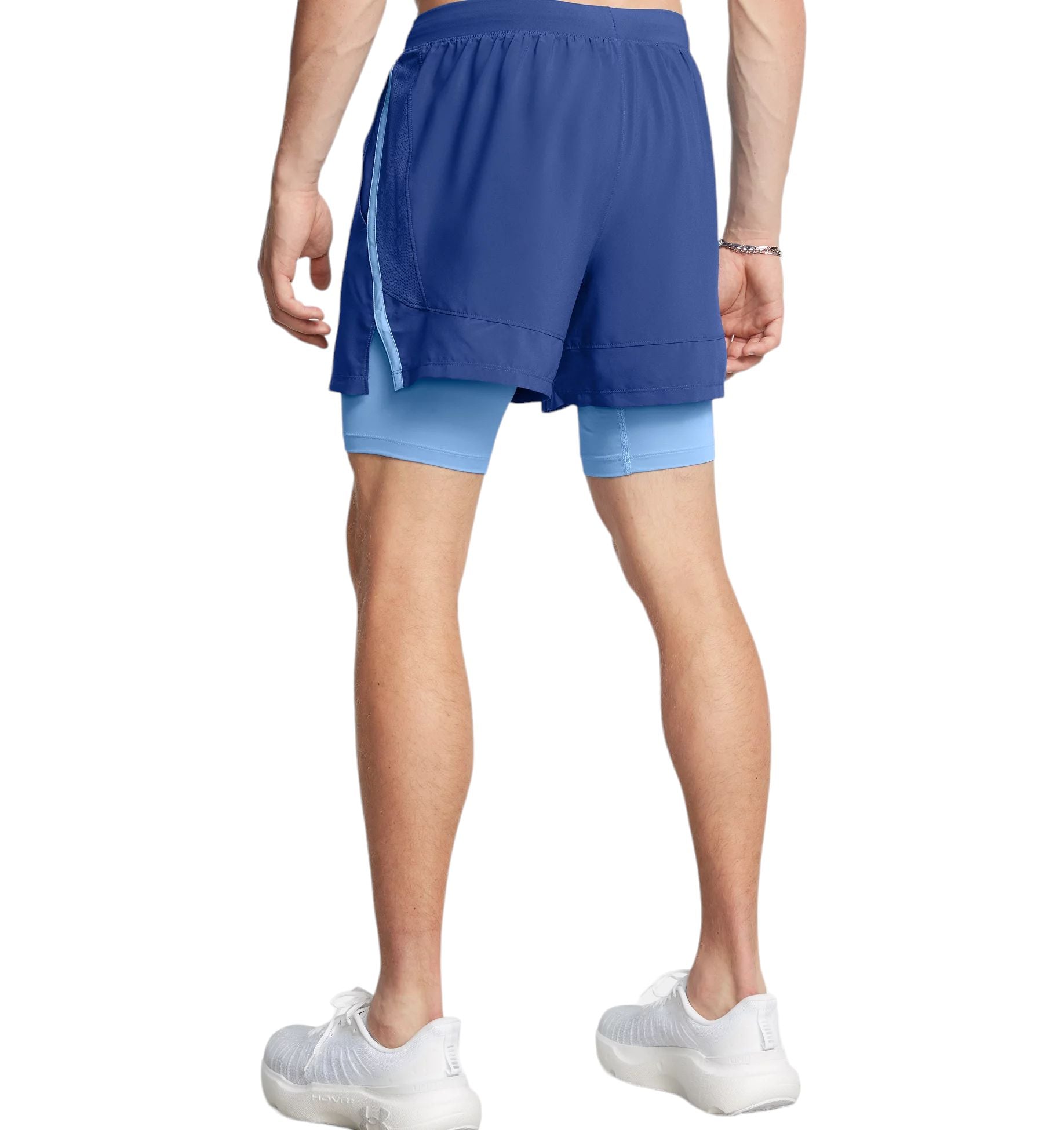 Men's Launch 2-in-1 13Cm Shorts Tech Blue/Horizon Blue 