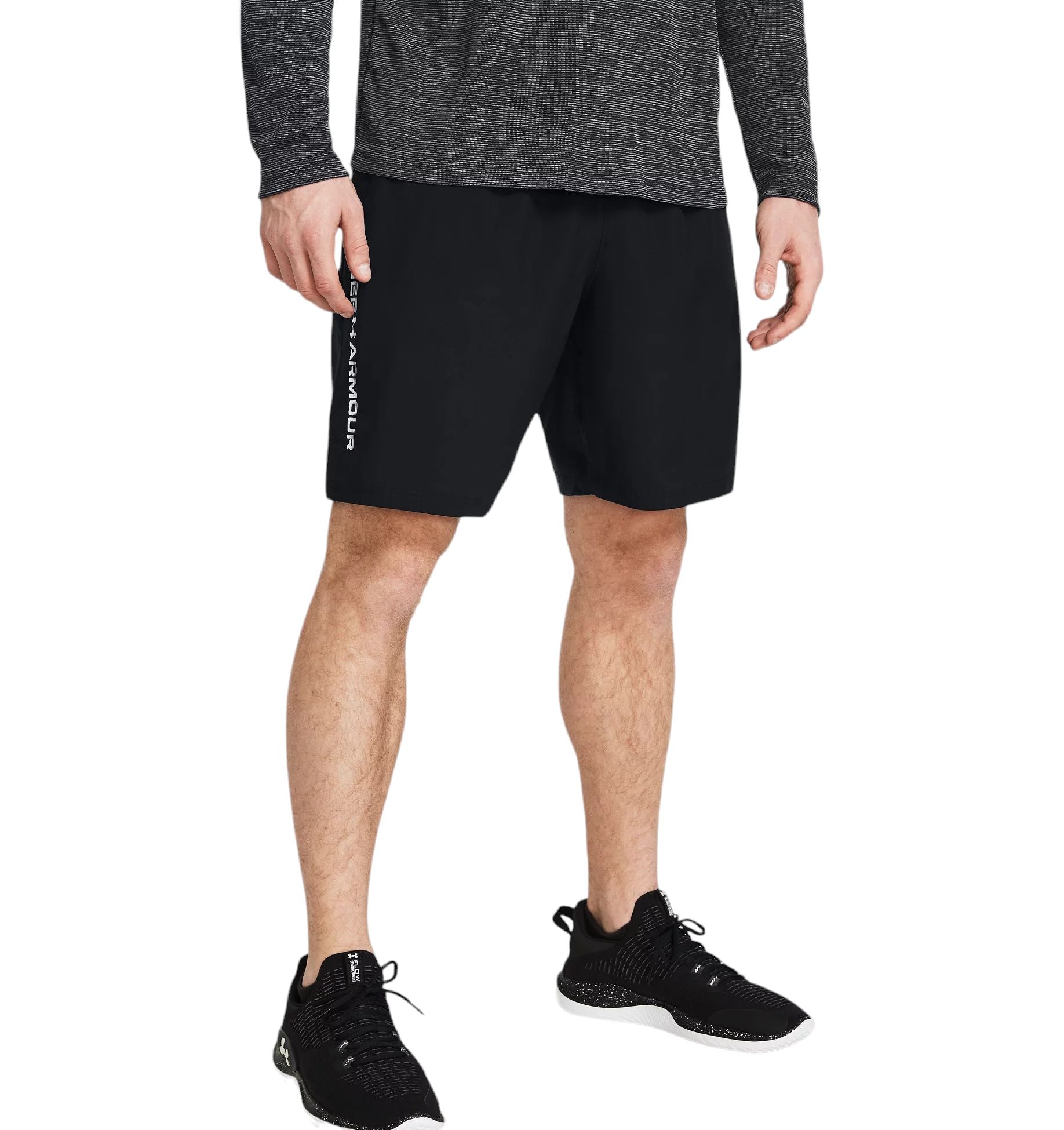 Under Armour | Pantaloncini Tech Woven Uomo Black/White - Fabbrica Ski Sises