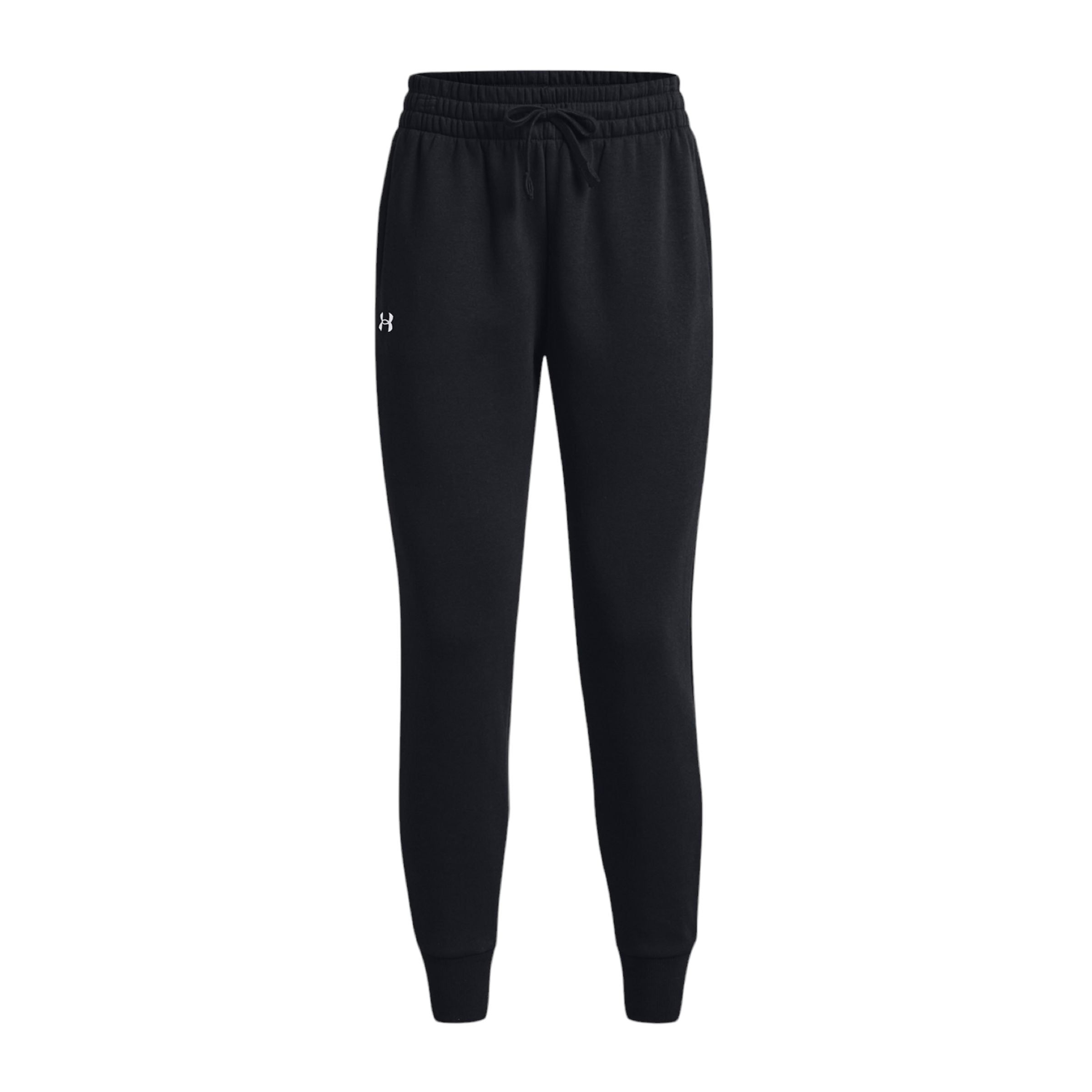 Pantaloni Jogger Rival Fleece Donna Black/White