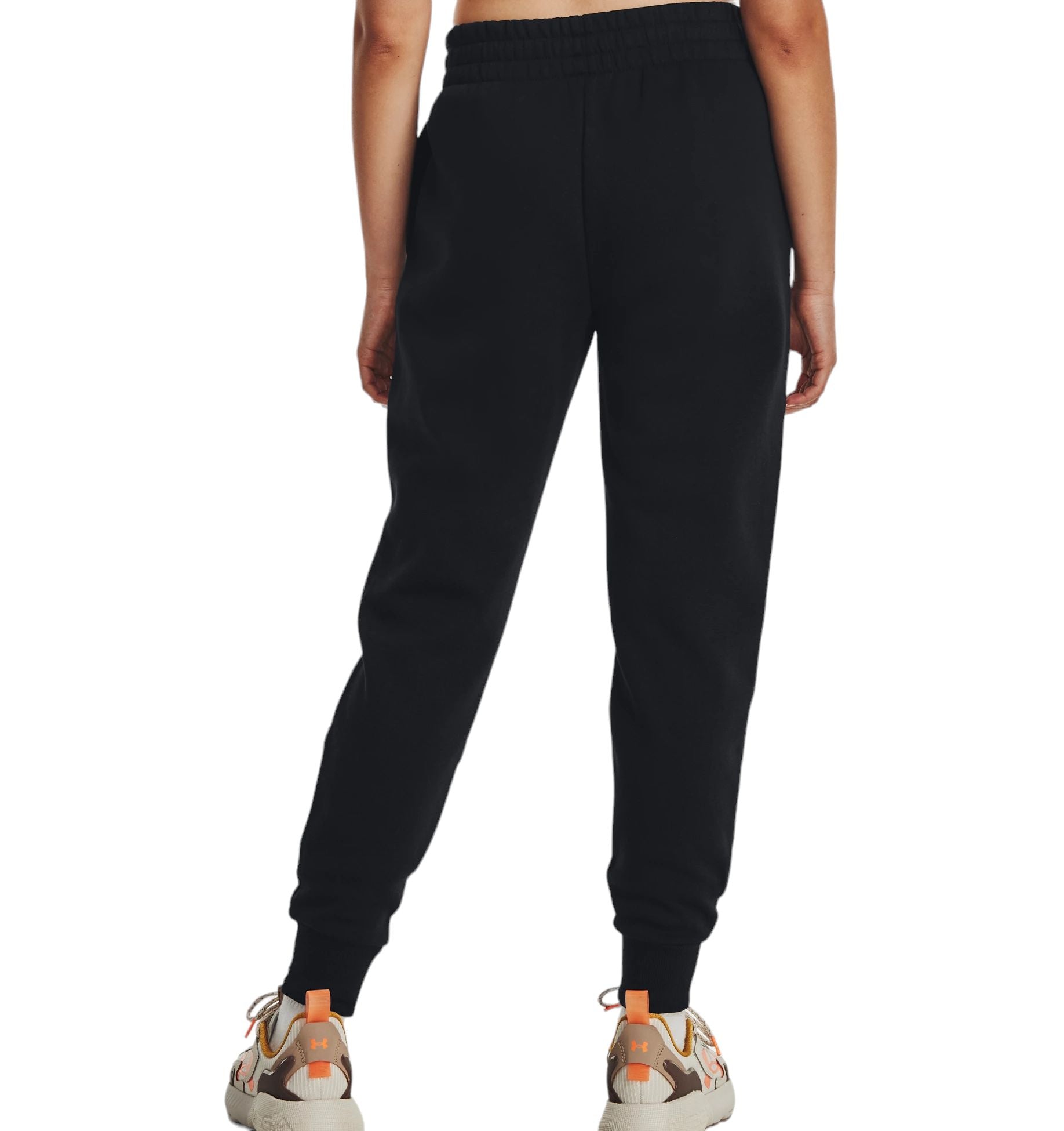 Pantaloni Jogger Rival Fleece Donna Black/White