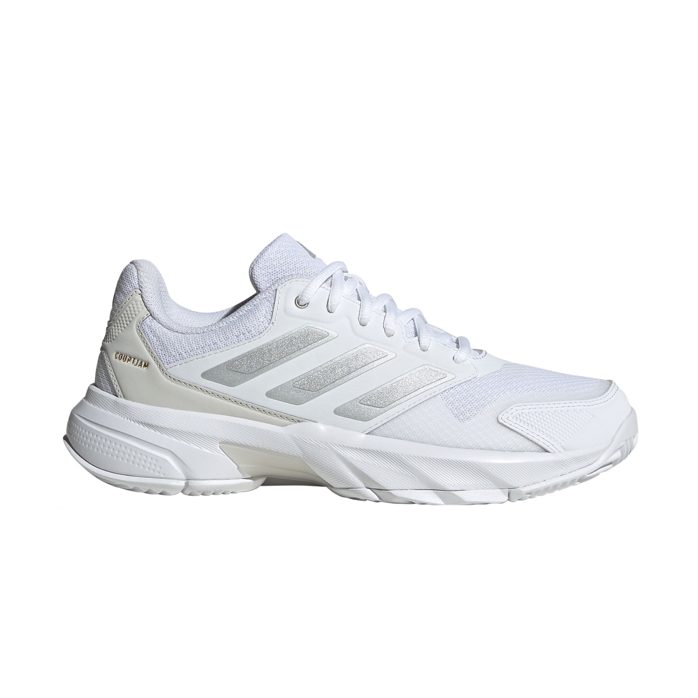 Women's CourtJam Control 3 Tennis Shoes White 