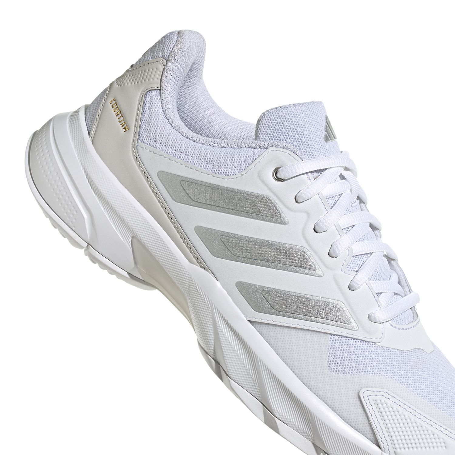 Women's CourtJam Control 3 Tennis Shoes White 