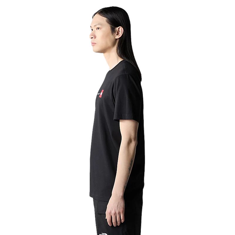 T-shirt Never Stop Exploring Uomo Black