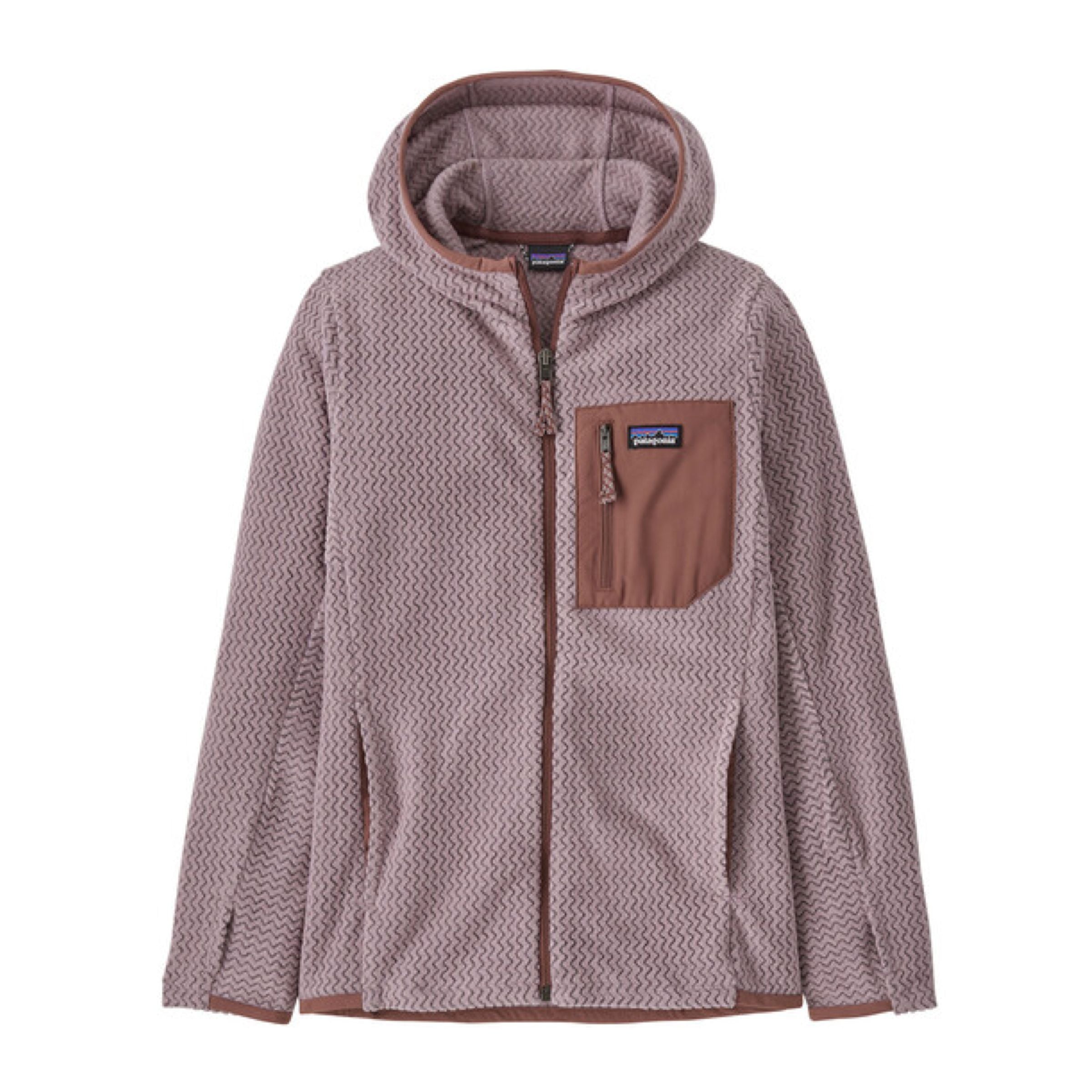 Junior R1 Air Full-Zip Hoody Sweater Stormy Mauve 