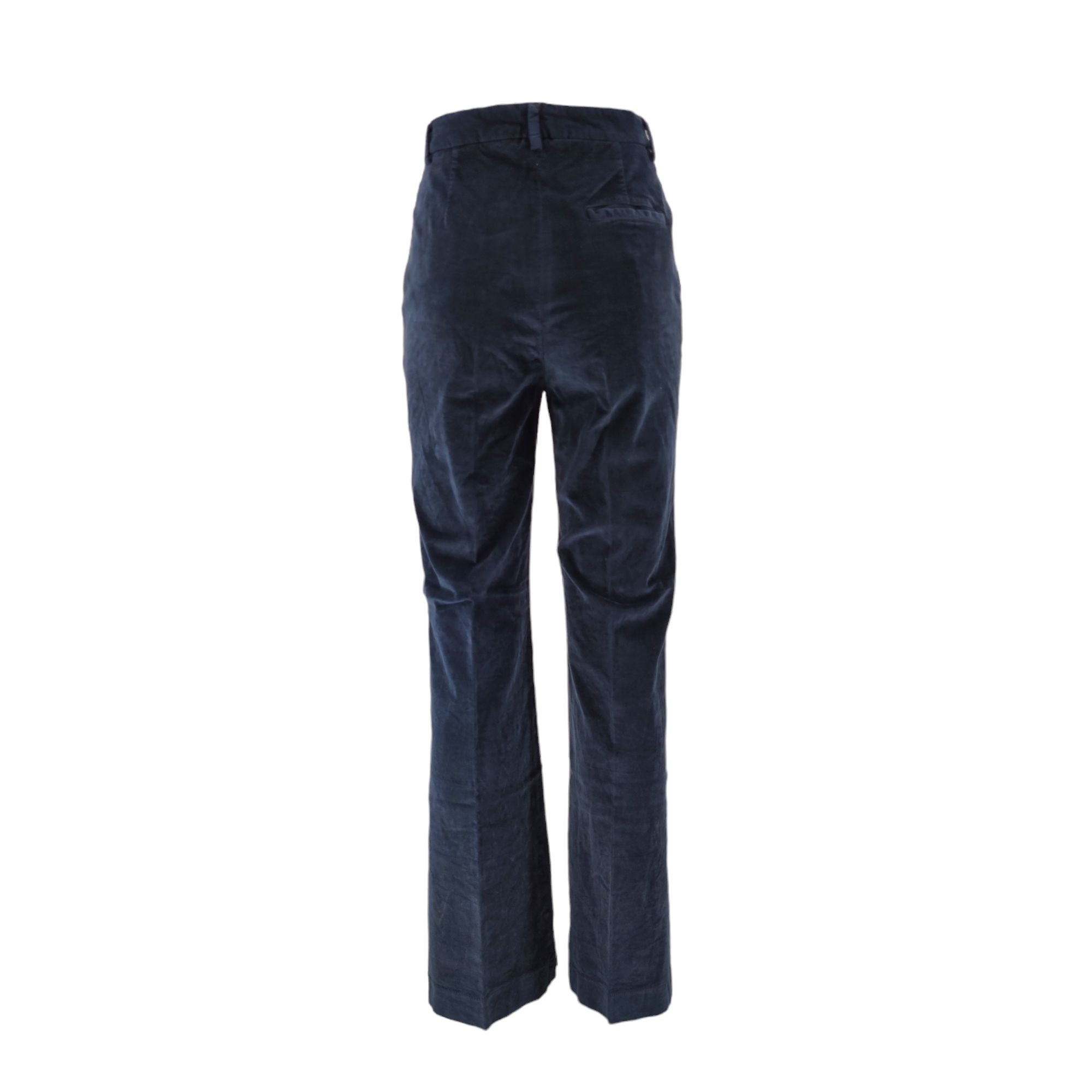 Pantaloni Calis Smooth Velvet Donna Navy Blue