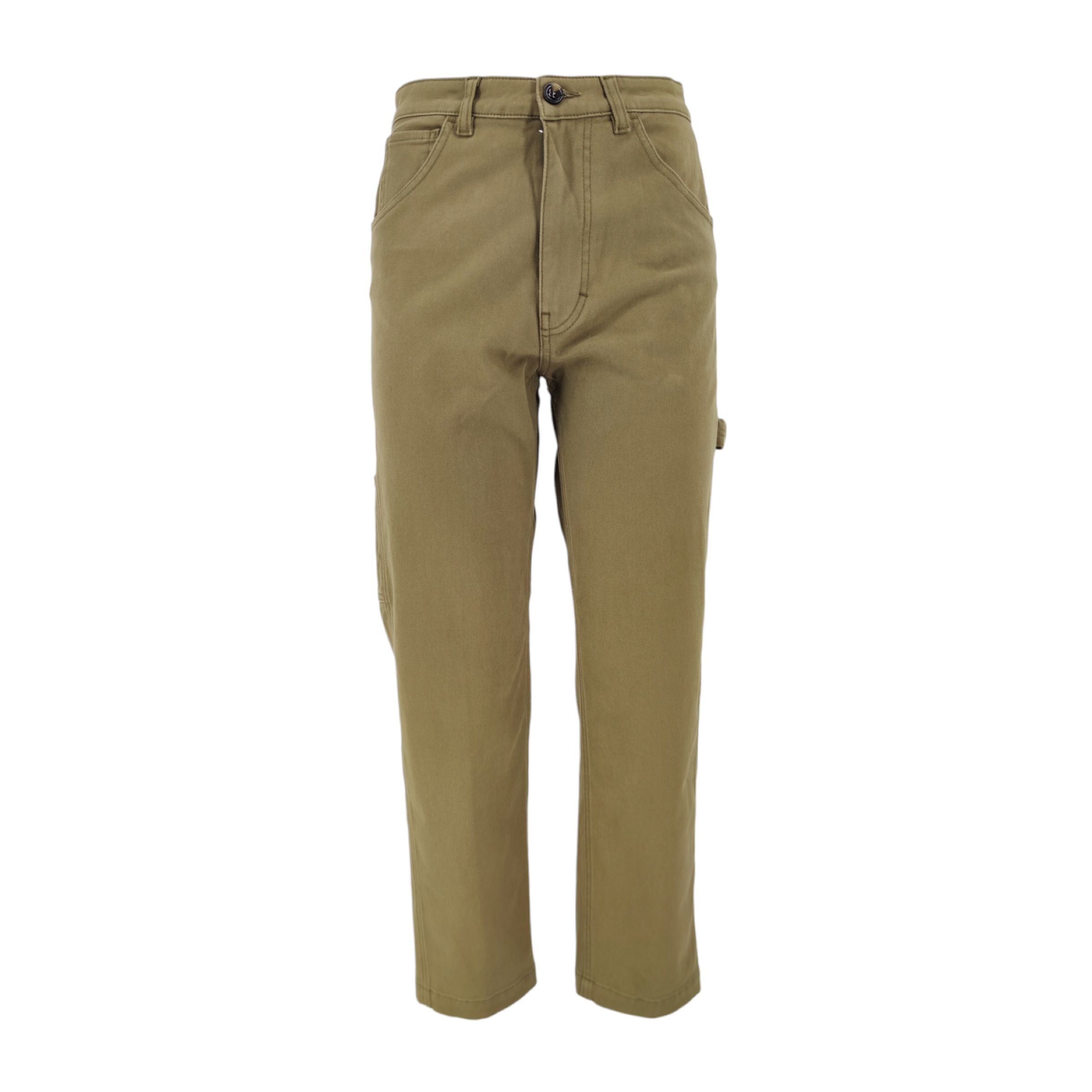 Pantaloni Carpenter Drill Donna Olive