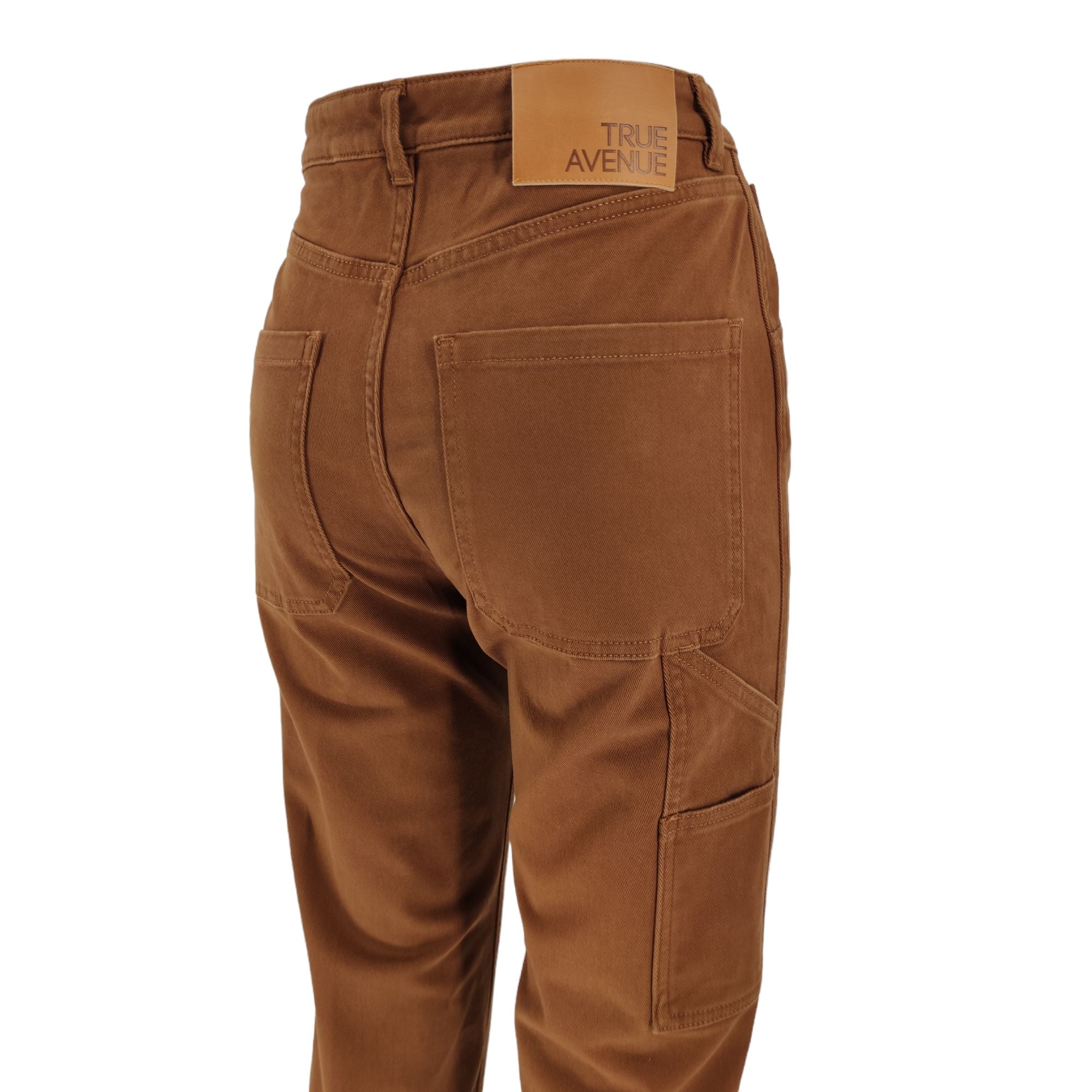 Women's Carpenter Drill Trousers Brown 