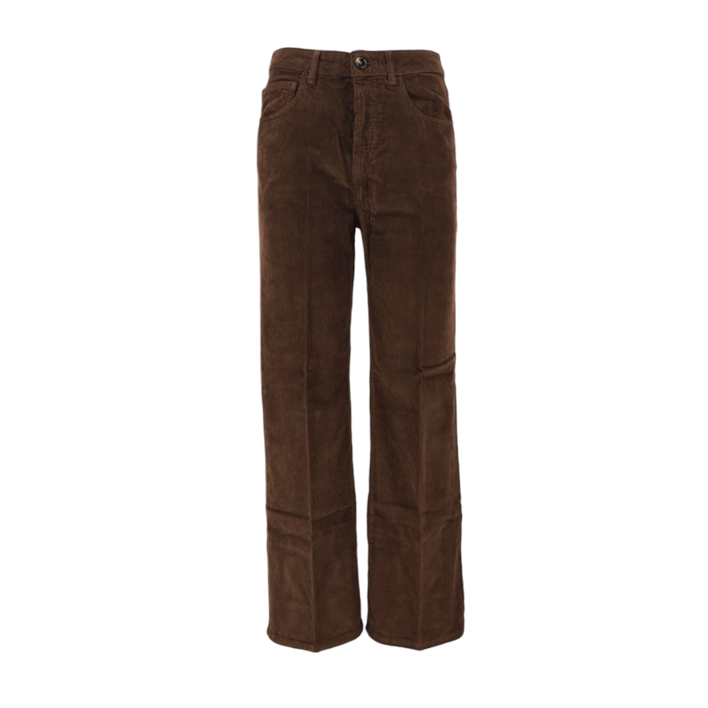 Women's Zelda Heavy Trousers Brown 