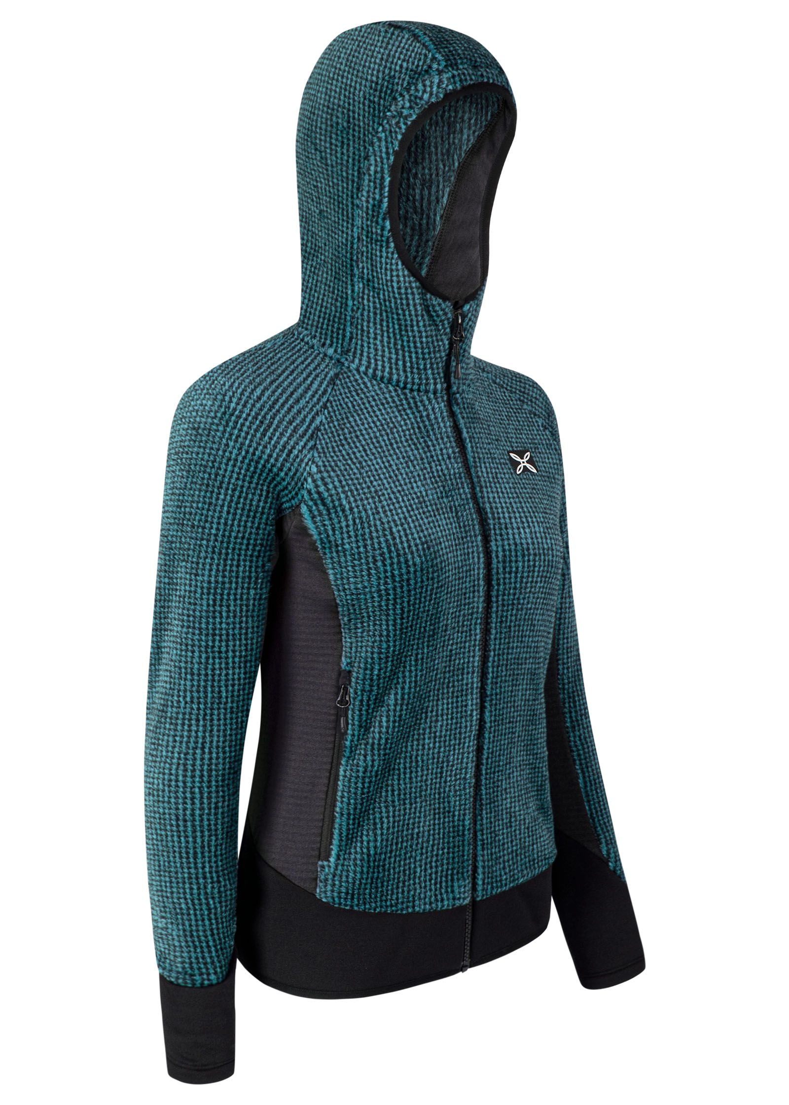 Montura | Maglia Remix Fleece Donna Care Blue - Fabbrica Ski Sises