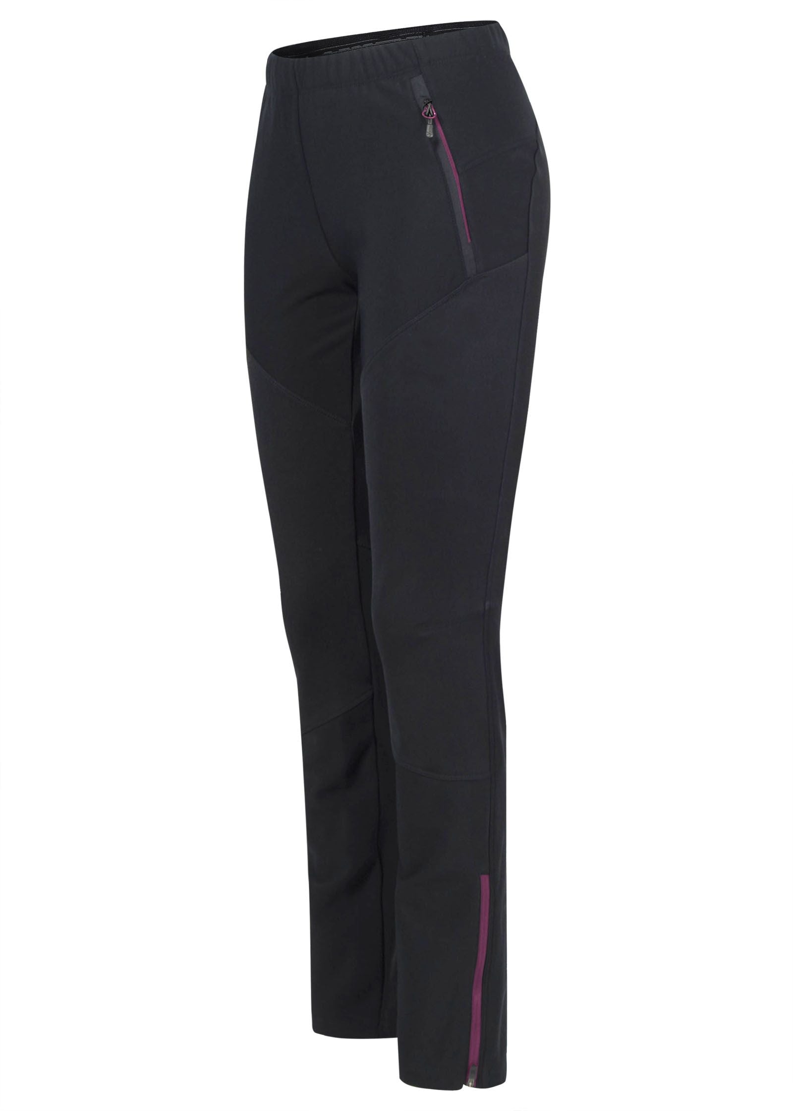 Pantaloni Nordik 2 Donna Black/Baton Rouge