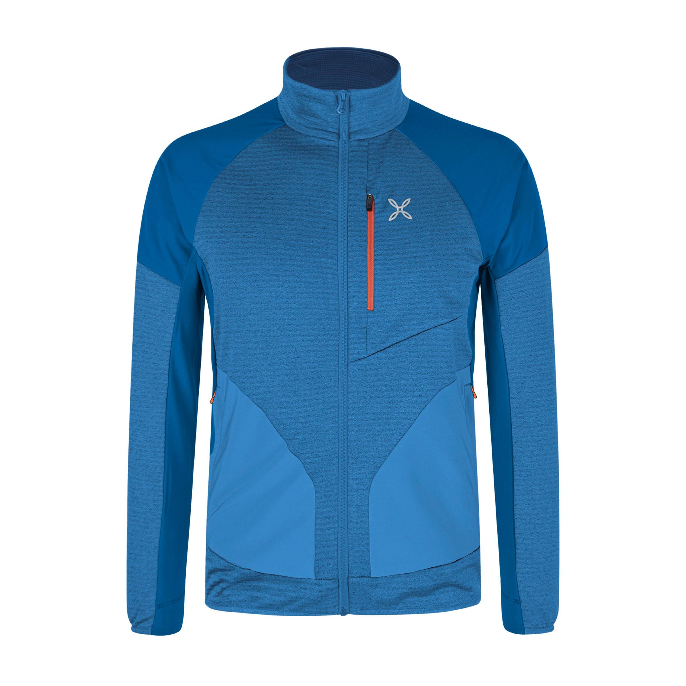 Maglia Thermal Grid 2 Uomo Blue/Orange