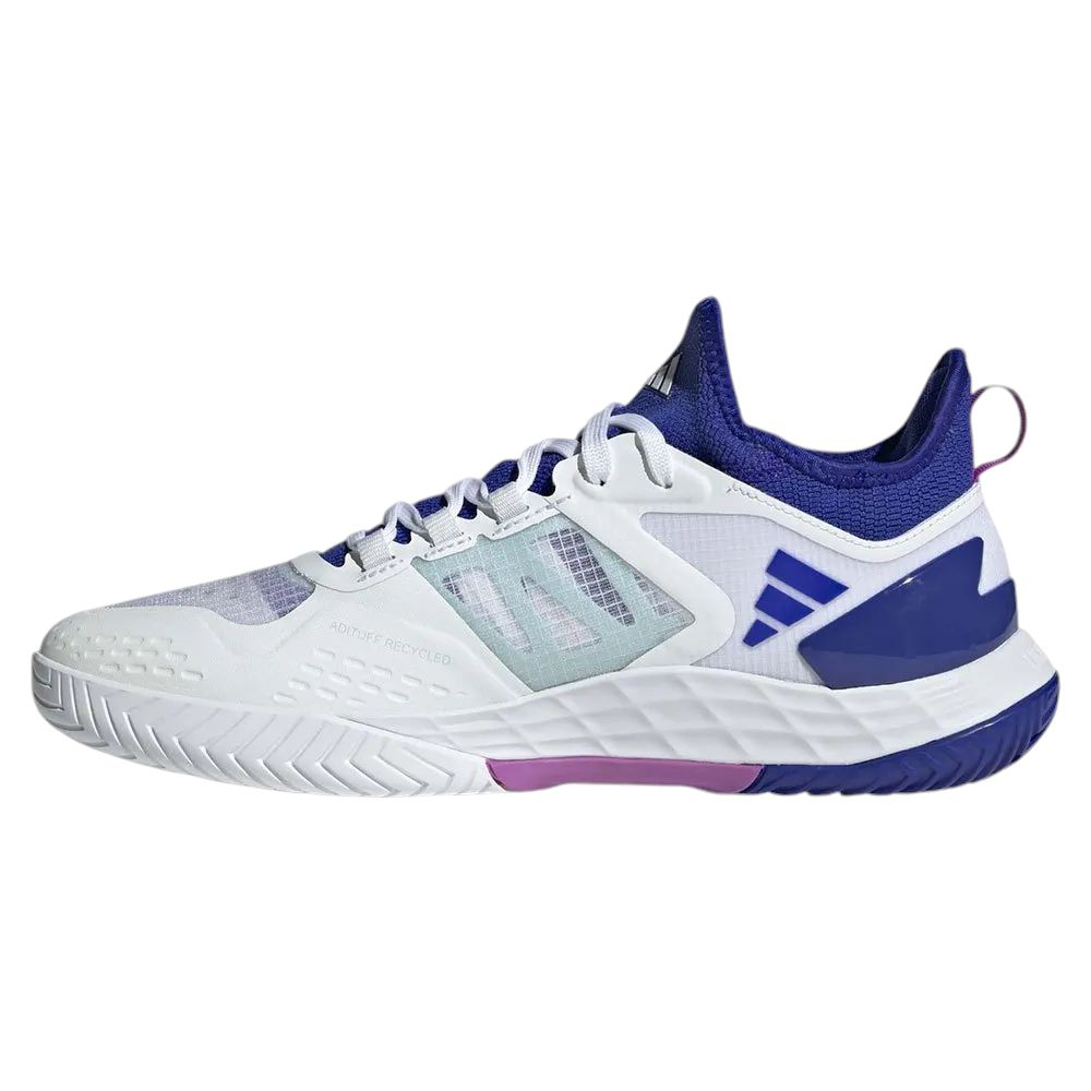 Scarpe da Tennis Adizero Ubersonic 4.1 Uomo White/Lucid Blue/Purple Burst