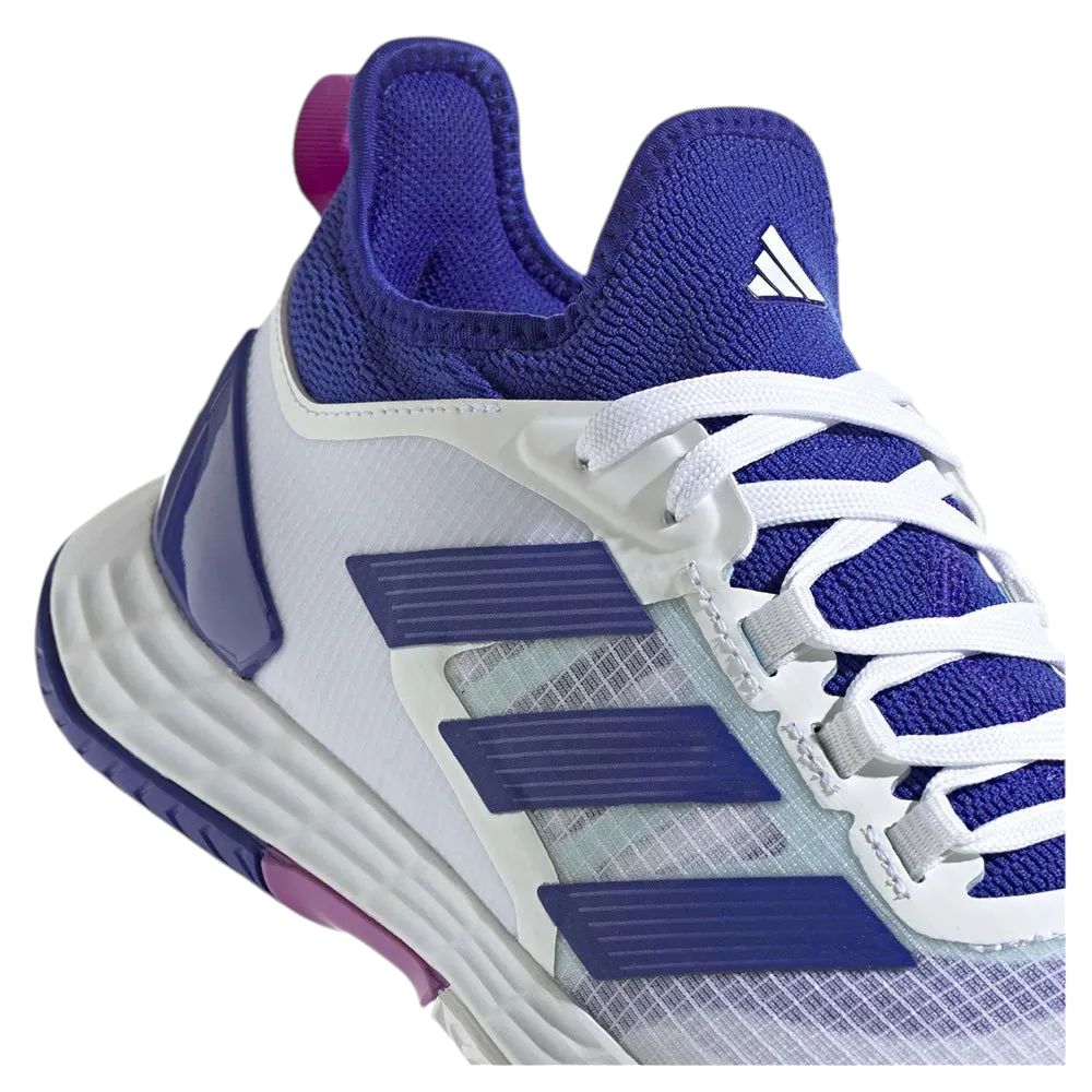 Scarpe da Tennis Adizero Ubersonic 4.1 Uomo White/Lucid Blue/Purple Burst