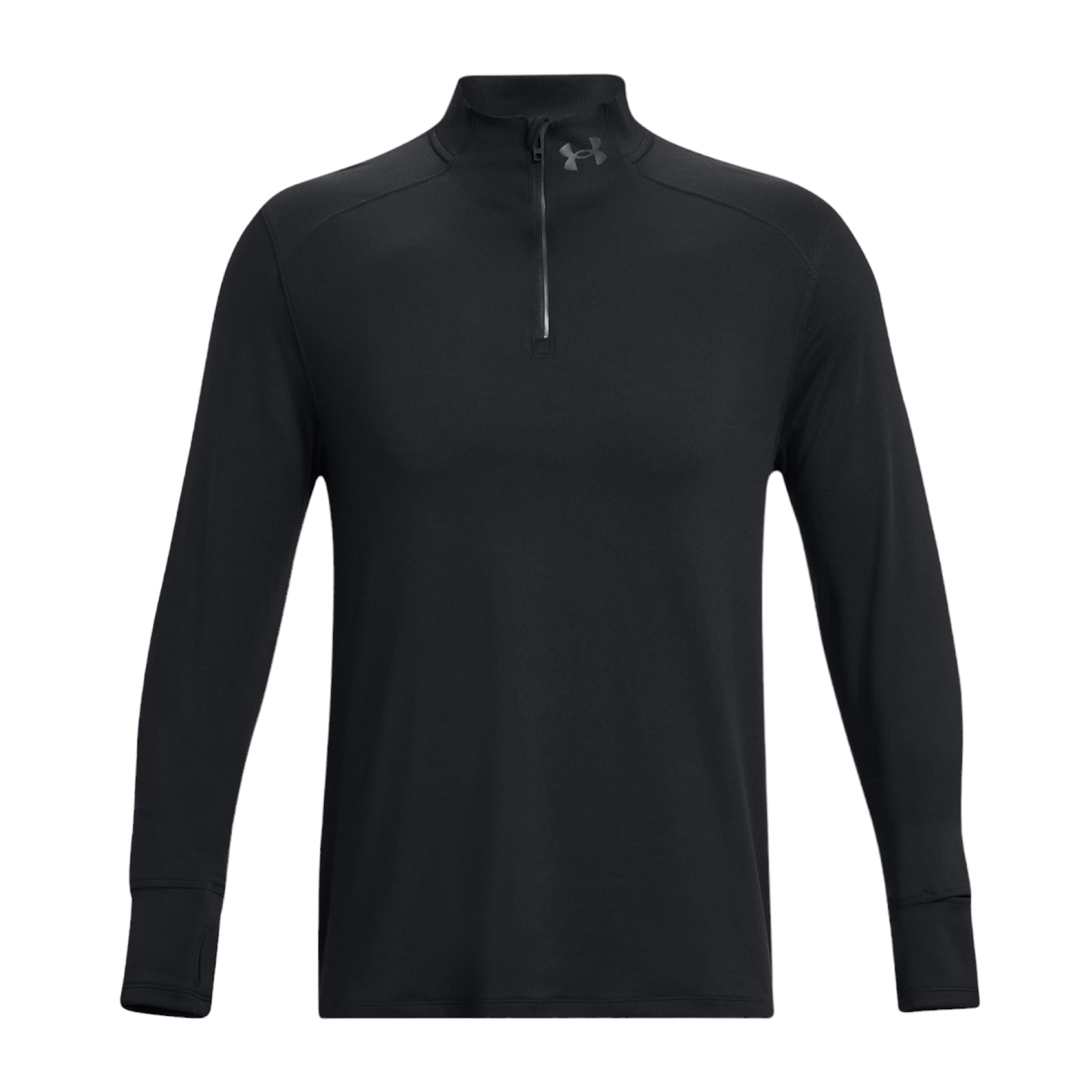 Maglia Qualifier Run 1/2 Zip Uomo Black/Reflective