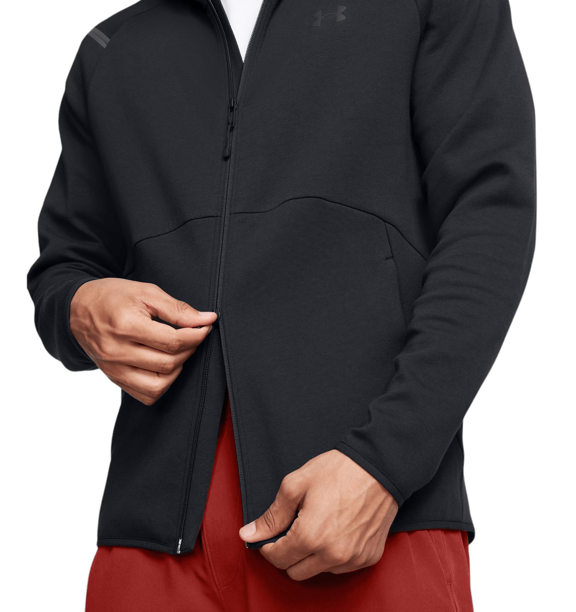 Maglia Unstoppable Fleece Full-Zip Uomo Black