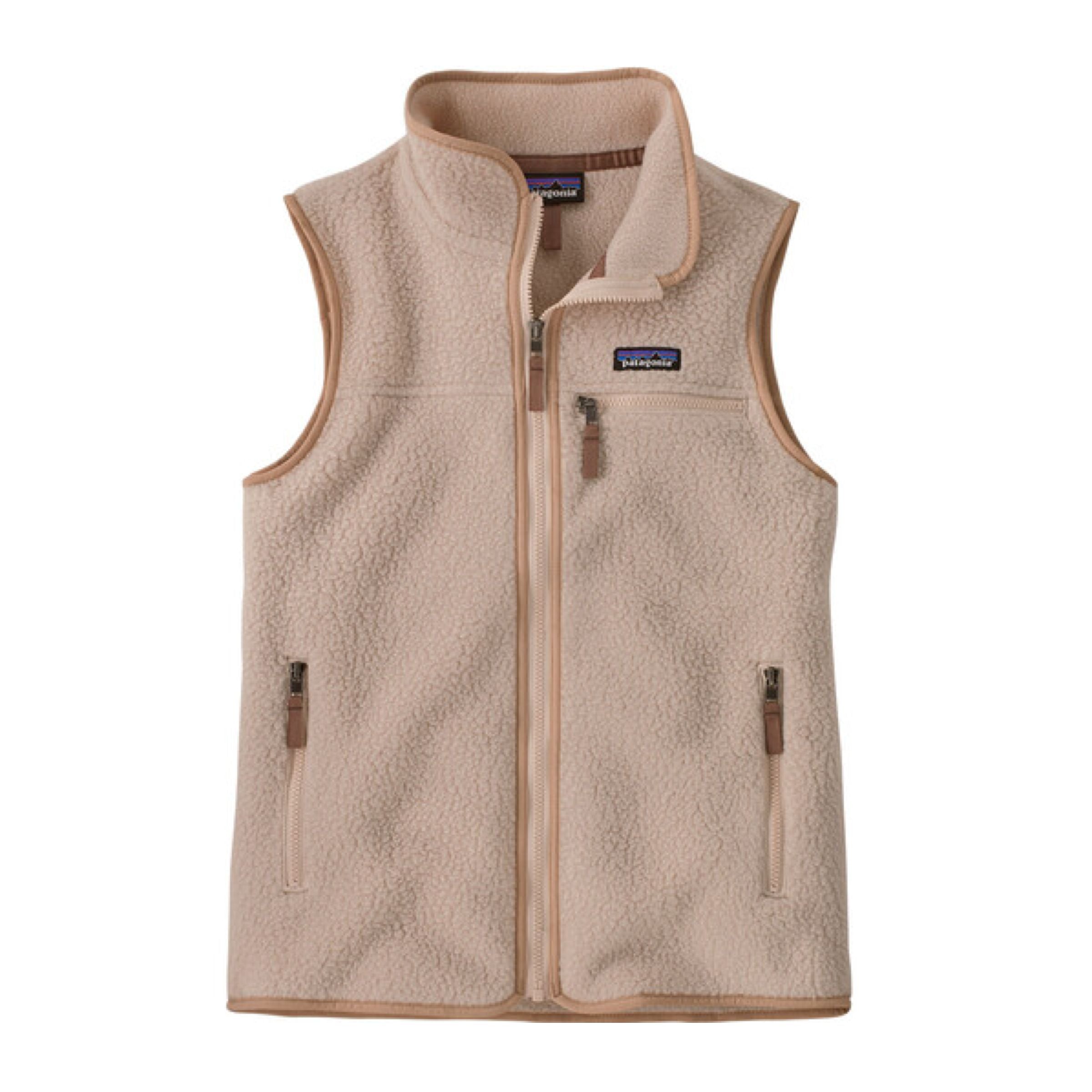 Gilet Retro Pile Fleece Donna Shroom Taupe