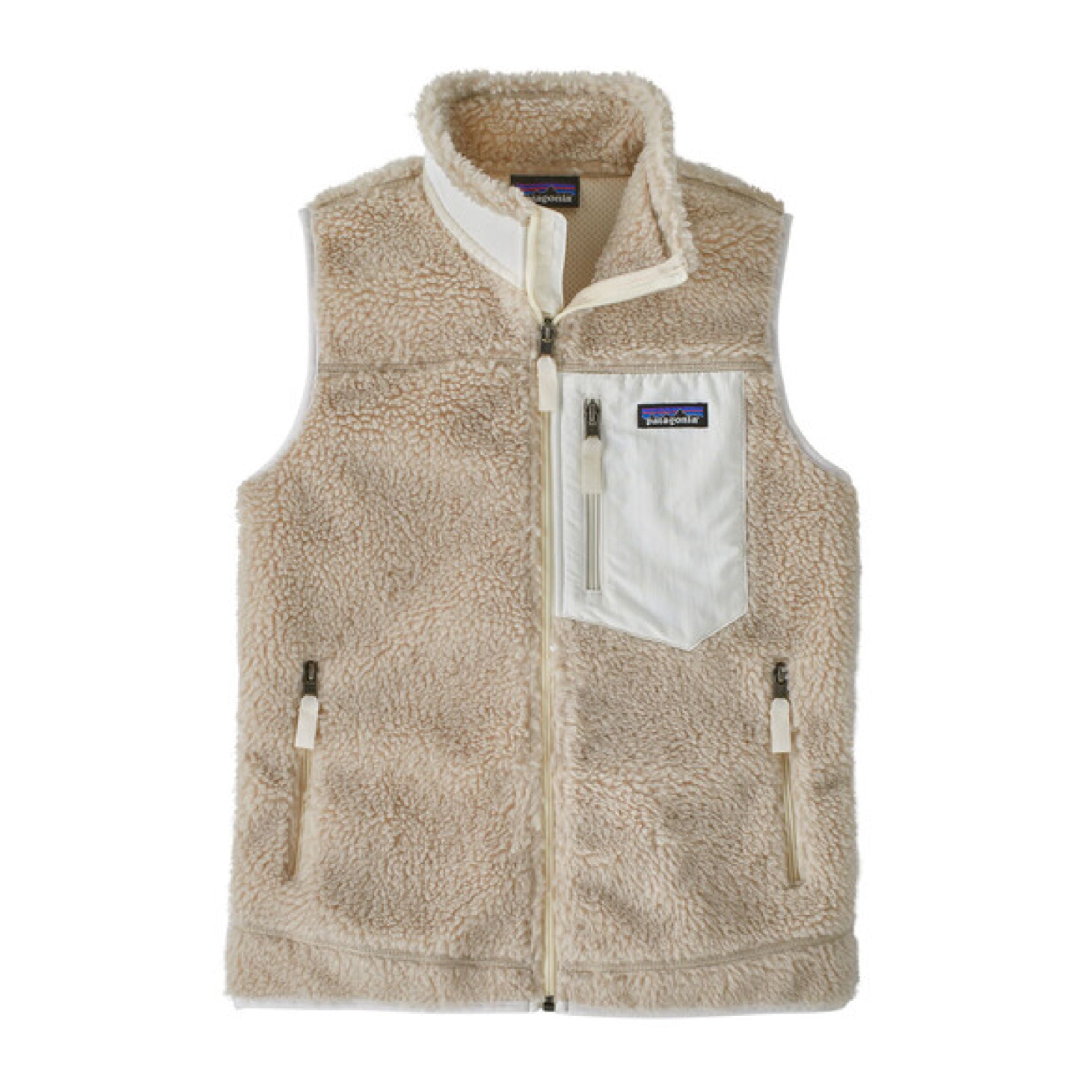 Gilet Classic Retro-X Fleece Donna Natural/Brich White