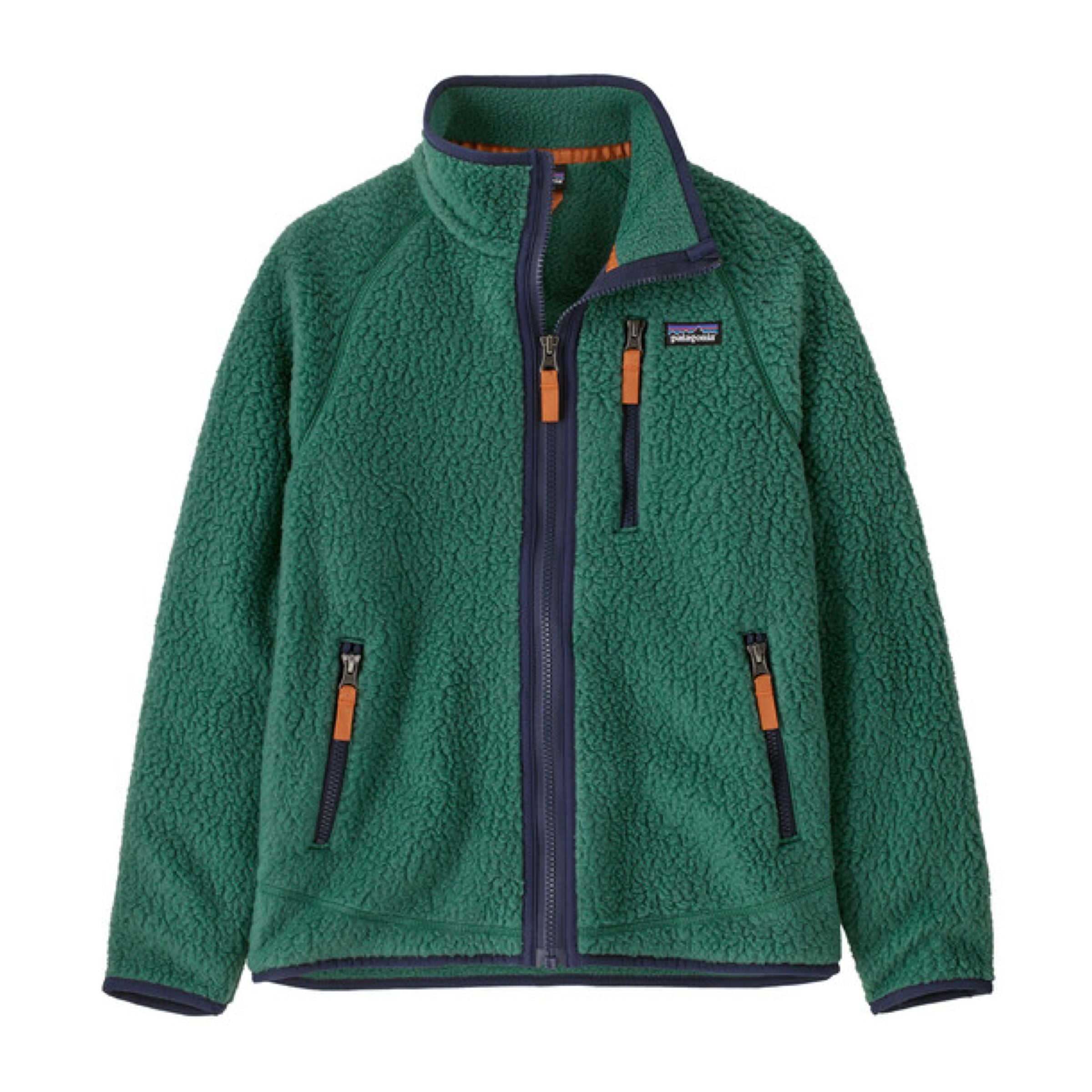 Maglia Retro Pile Fleece Junior Conifer Green