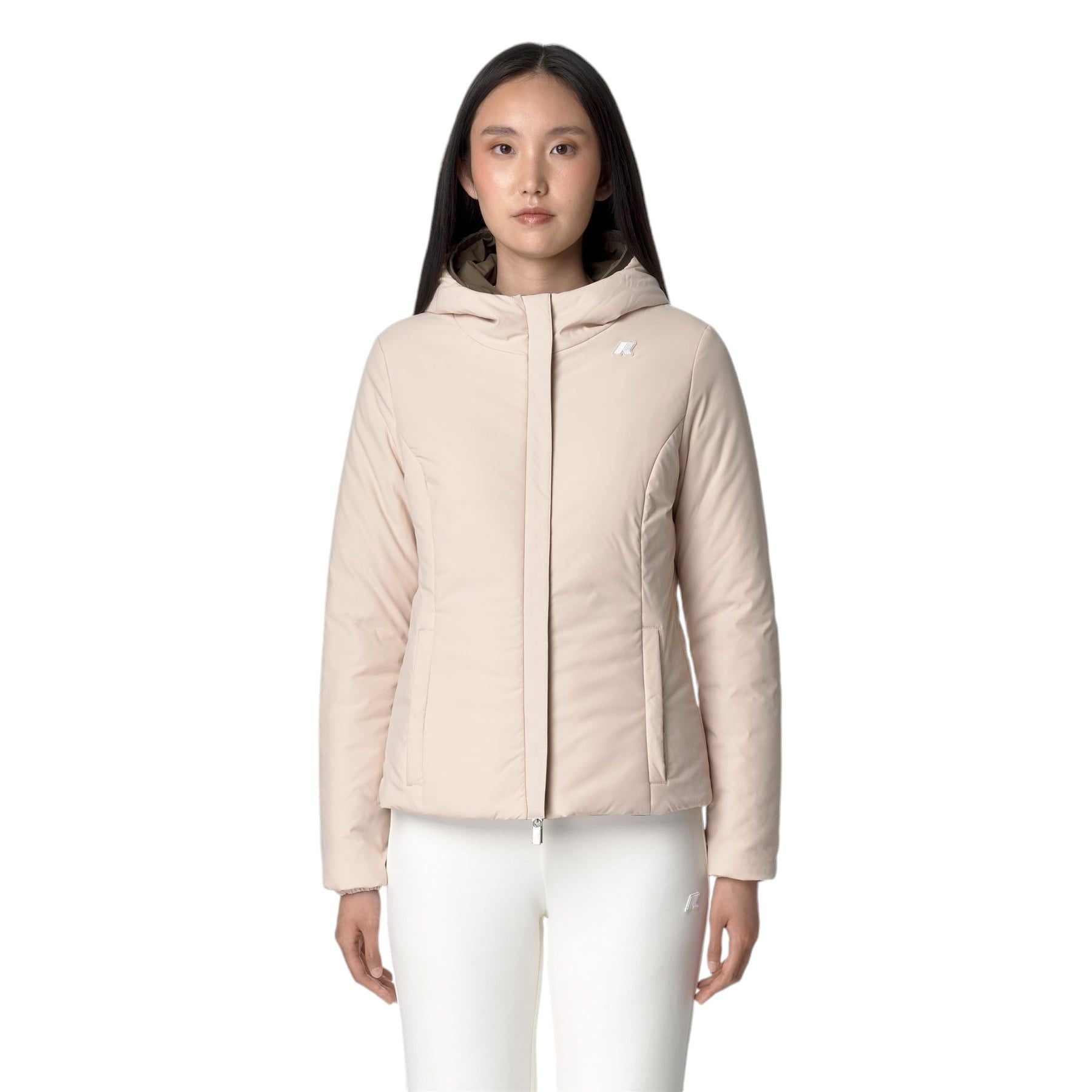 Giacca Lily Warm Reversible Donna Brown G/Pink