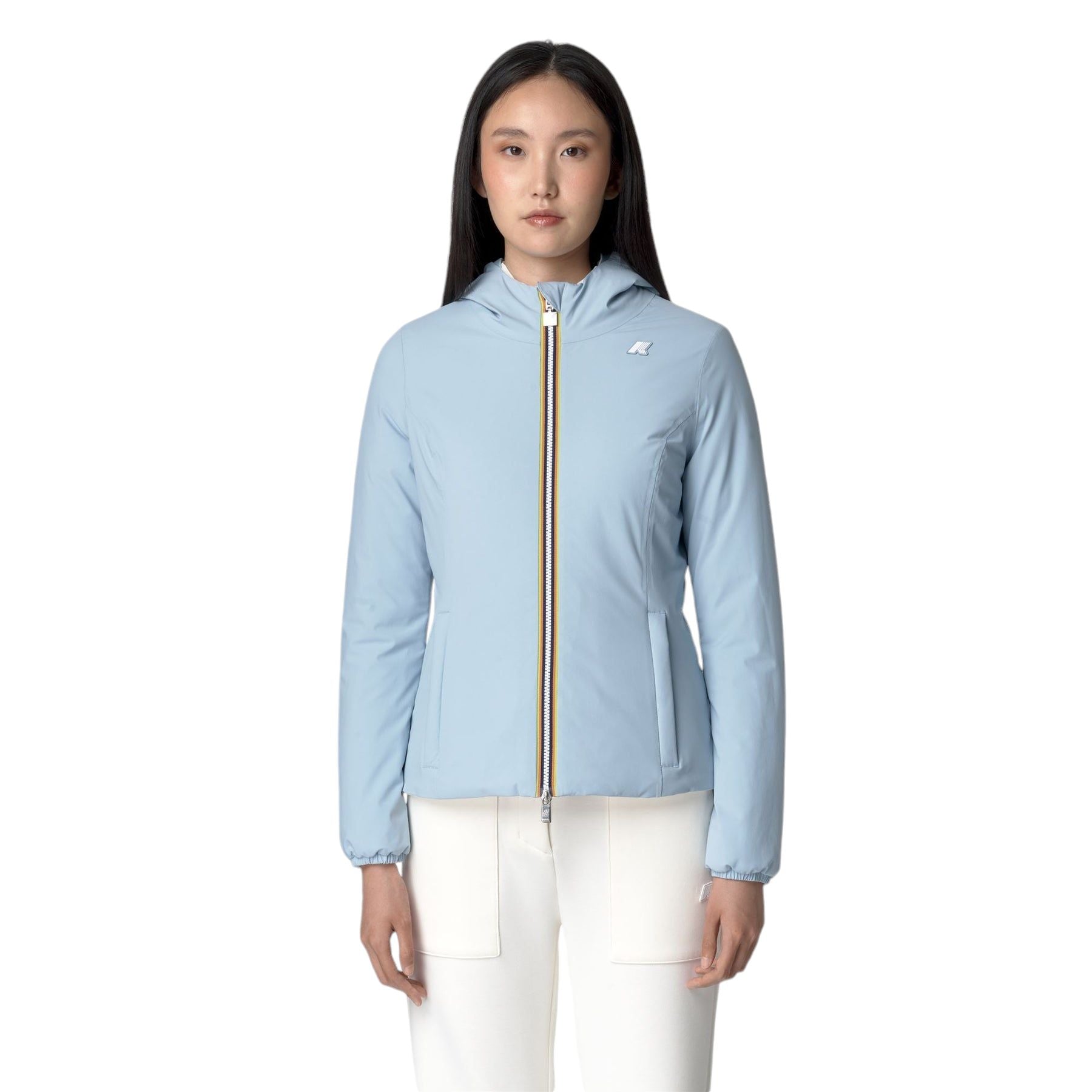 Giacca Lily Warm Reversible Donna Blue A/White Gardenia