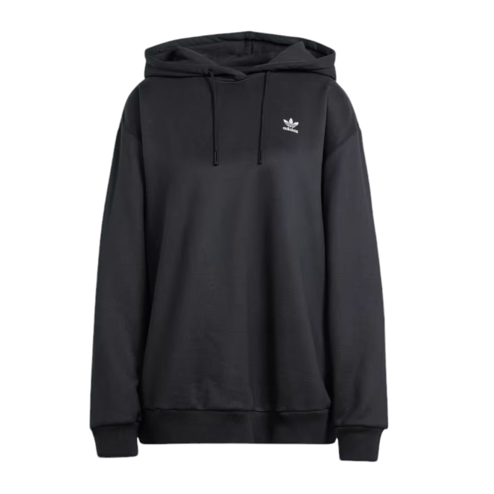 Adidas | Maglia Trefoil Hoodie Donna Black - Fabbrica Ski Sises