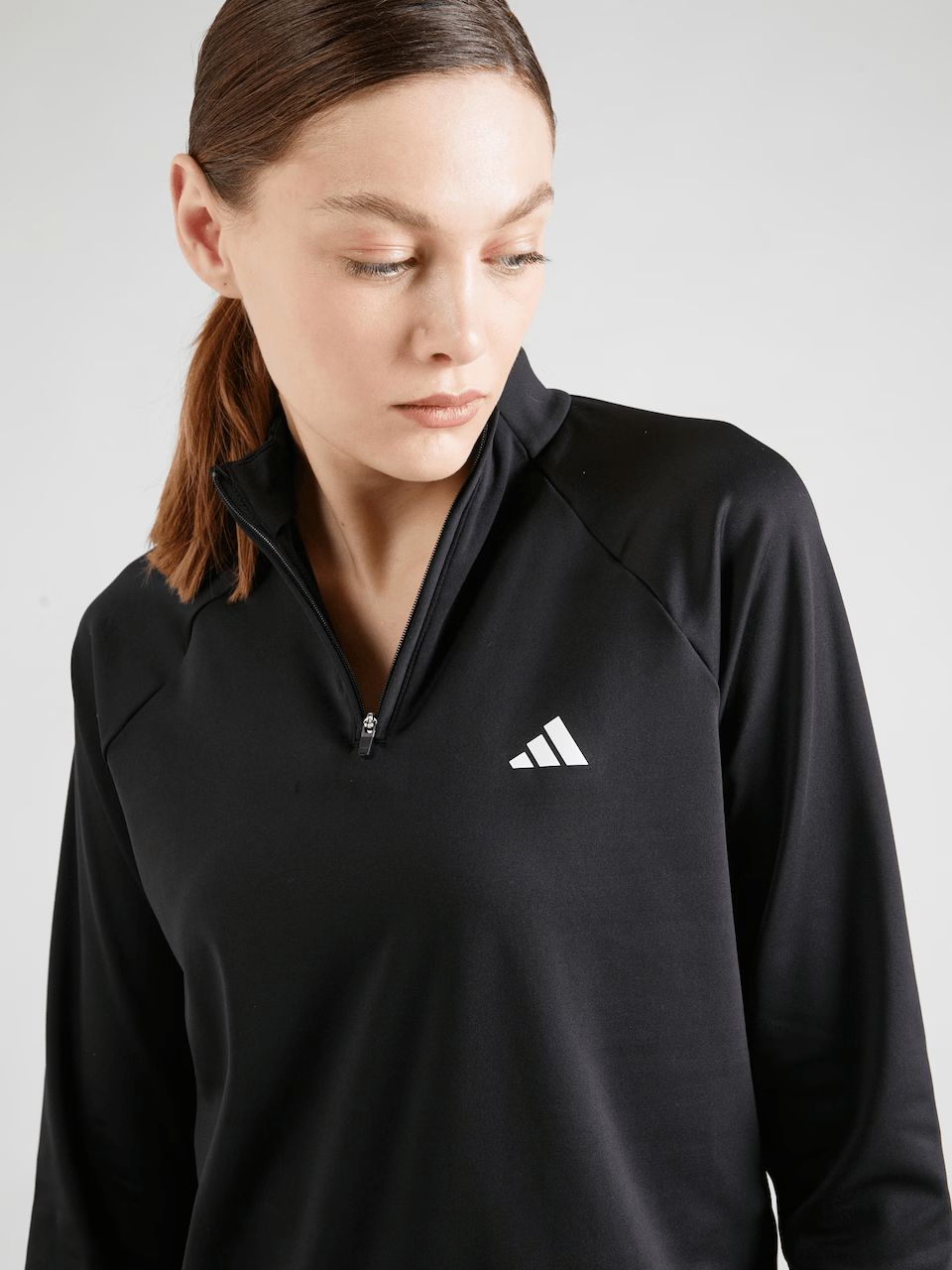 Maglia Training Essential 1/4 Zip Donna Black