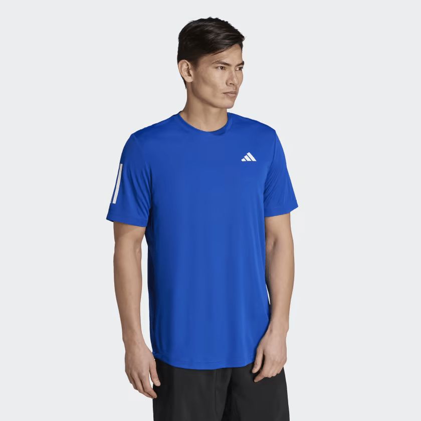 T-shirt Club 3-Stripes Uomo Collegiate Royal