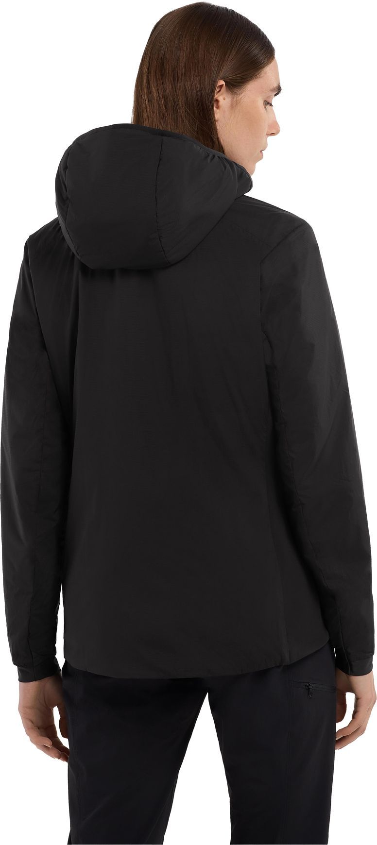 Women's Atom Hoody Jacket Black 