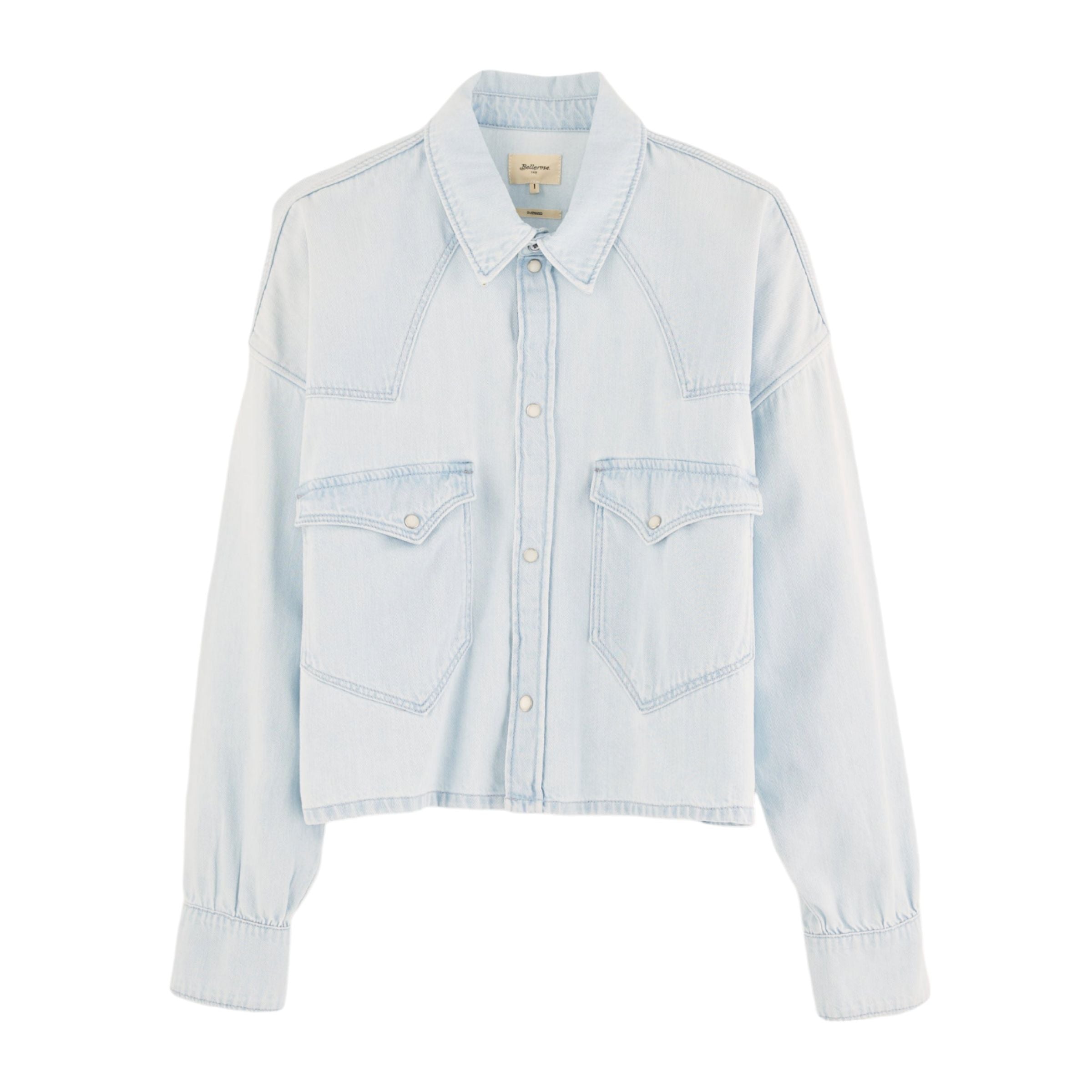 Camicia Polar Donna Used Light Blue