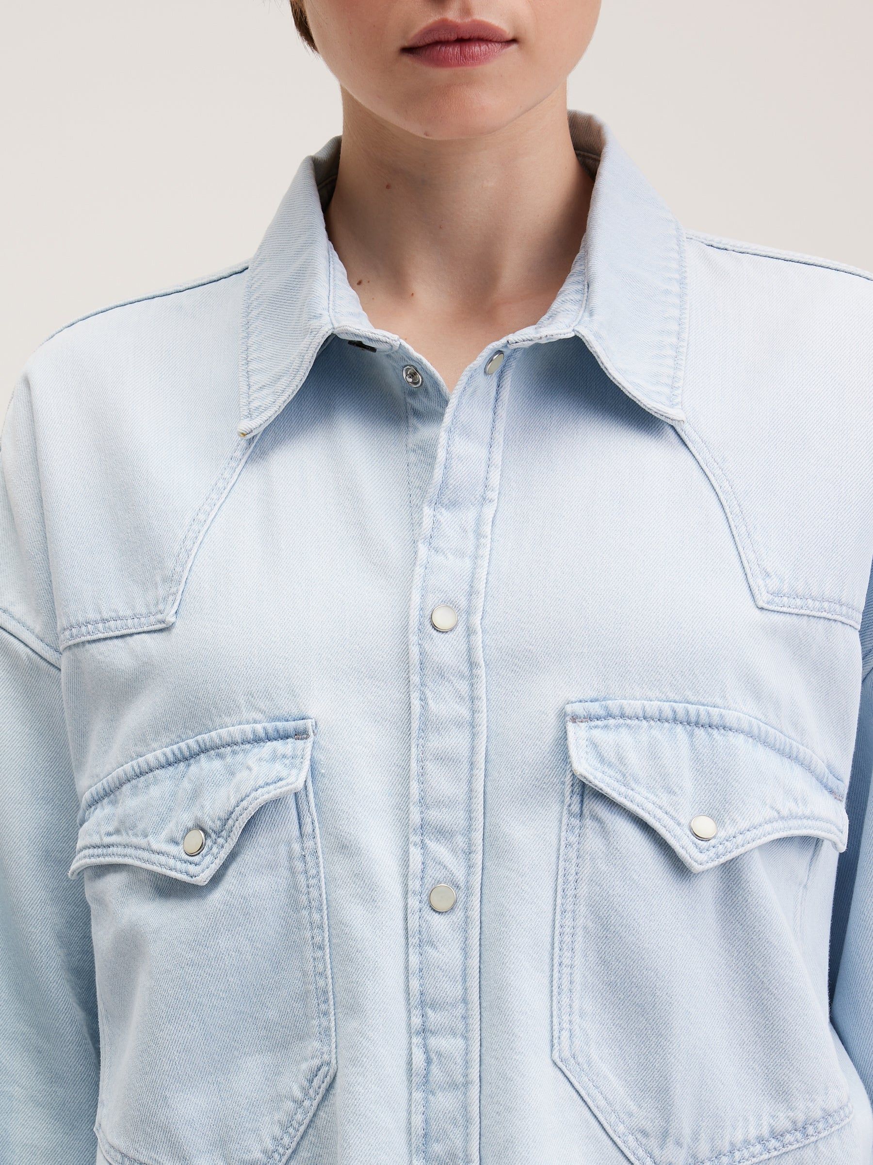 Women's Polar Shirt Used Light Blue 