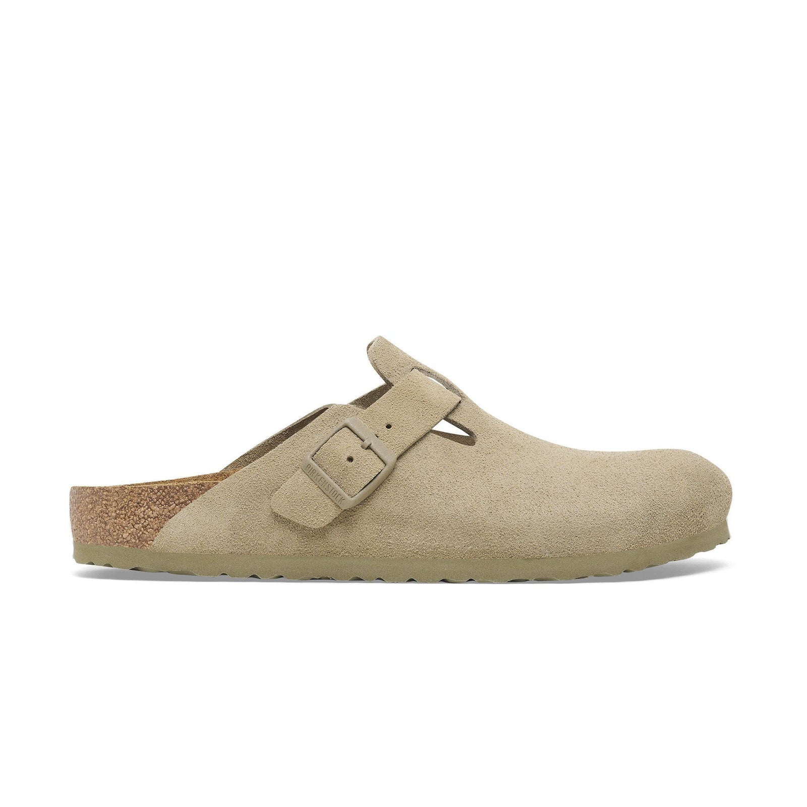Birkenstock | Sandali Boston Faded Khaki - Fabbrica Ski Sises