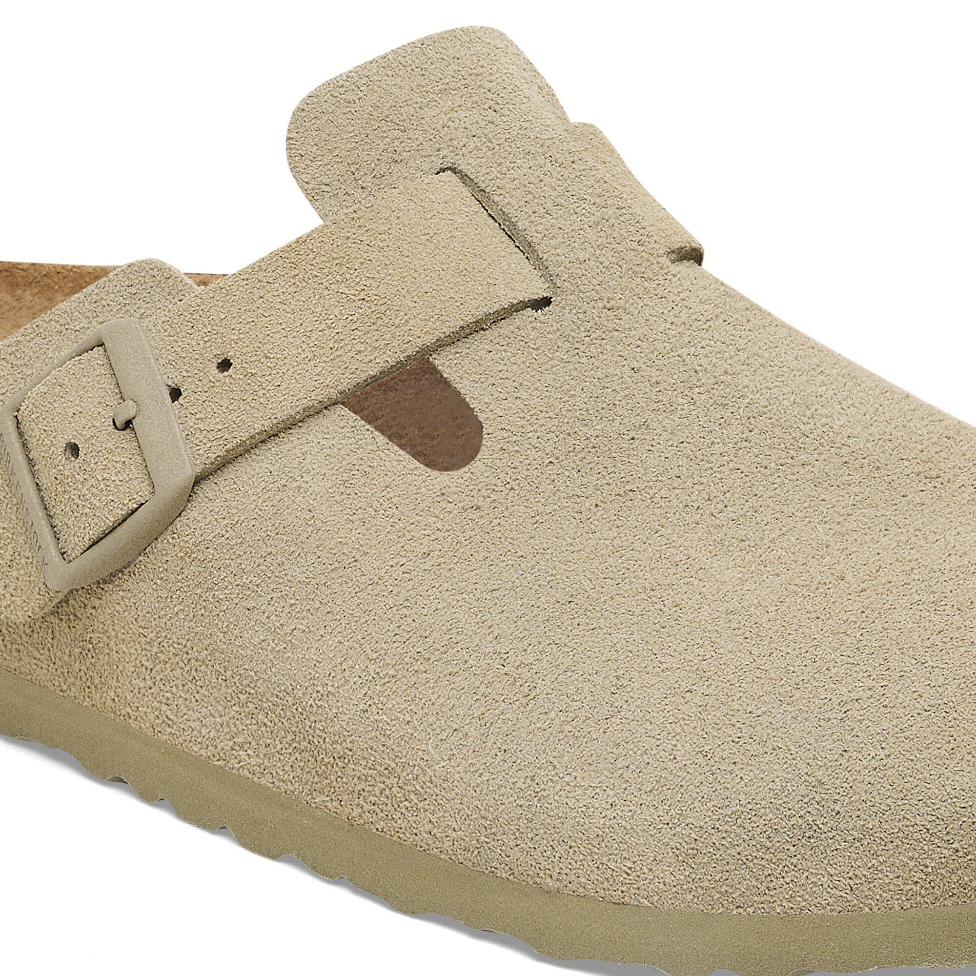 Birkenstock | Sandali Boston Faded Khaki - Fabbrica Ski Sises