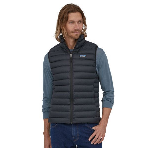 Gilet Down Sweater Uomo Black