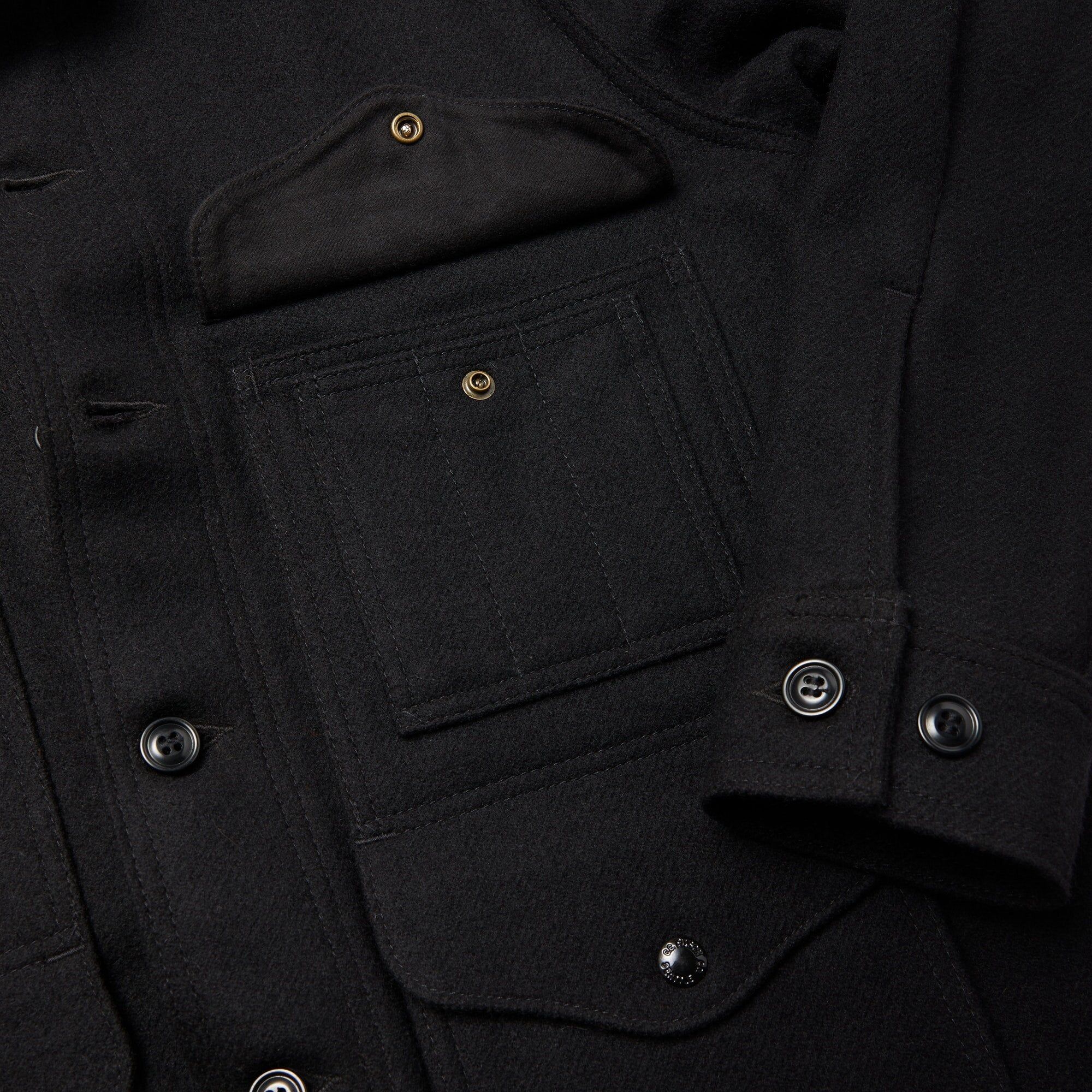 Filson | Giacca Mackinaw Cruiser Uomo Dark Navy - Fabbrica Ski Sises