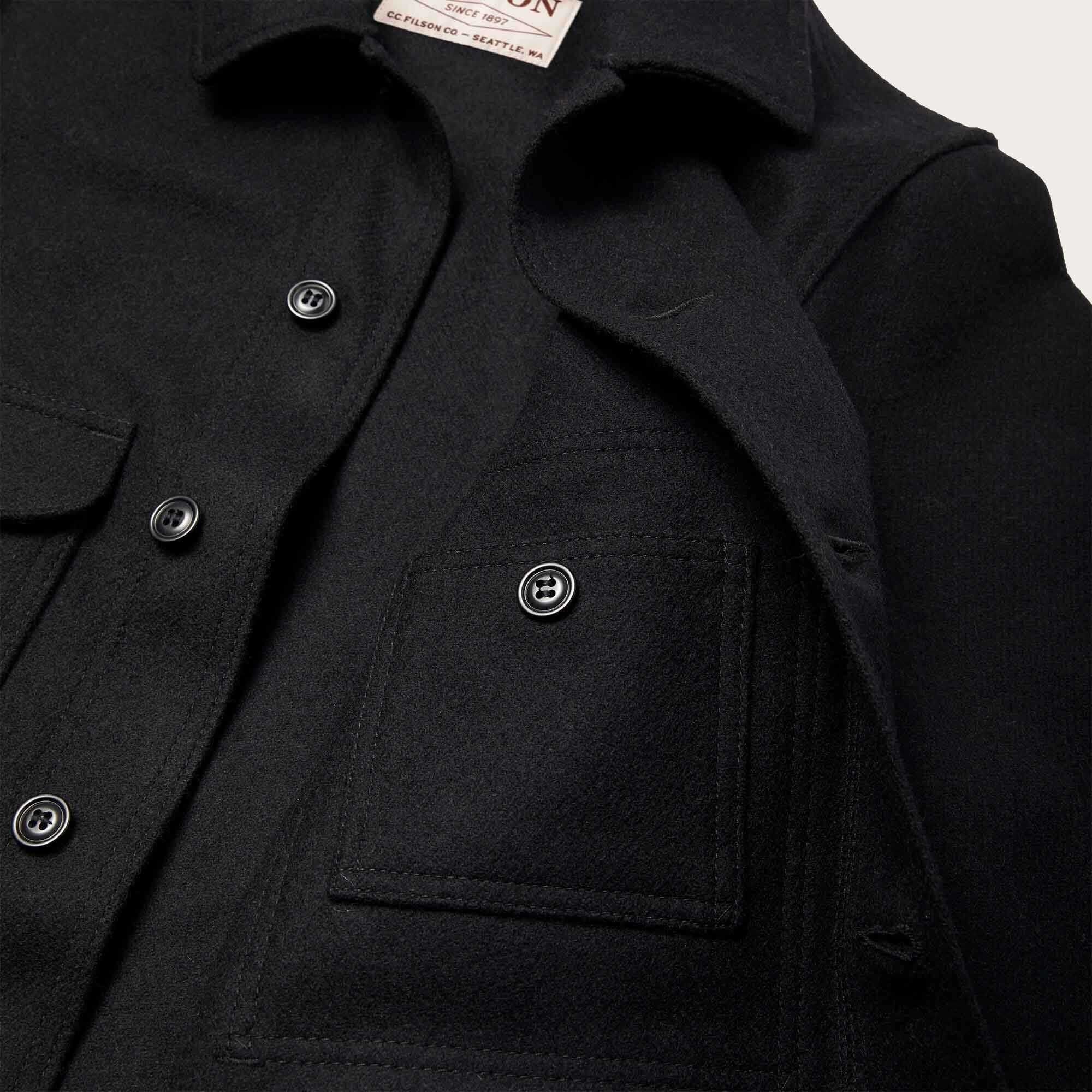 Filson | Giacca Mackinaw Cruiser Uomo Dark Navy - Fabbrica Ski Sises