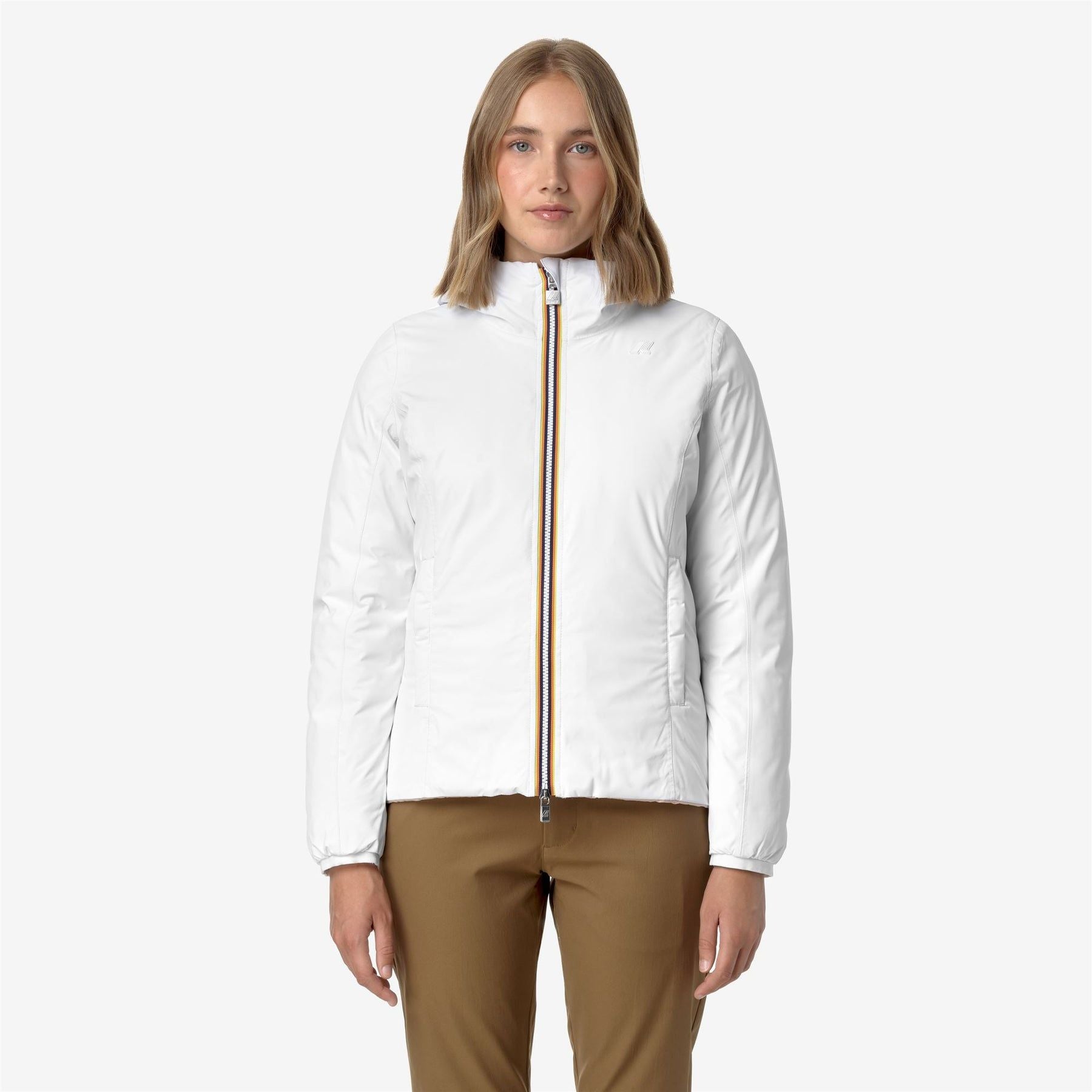 Women's Lily Thermo Reversible Jacket White/Pink 