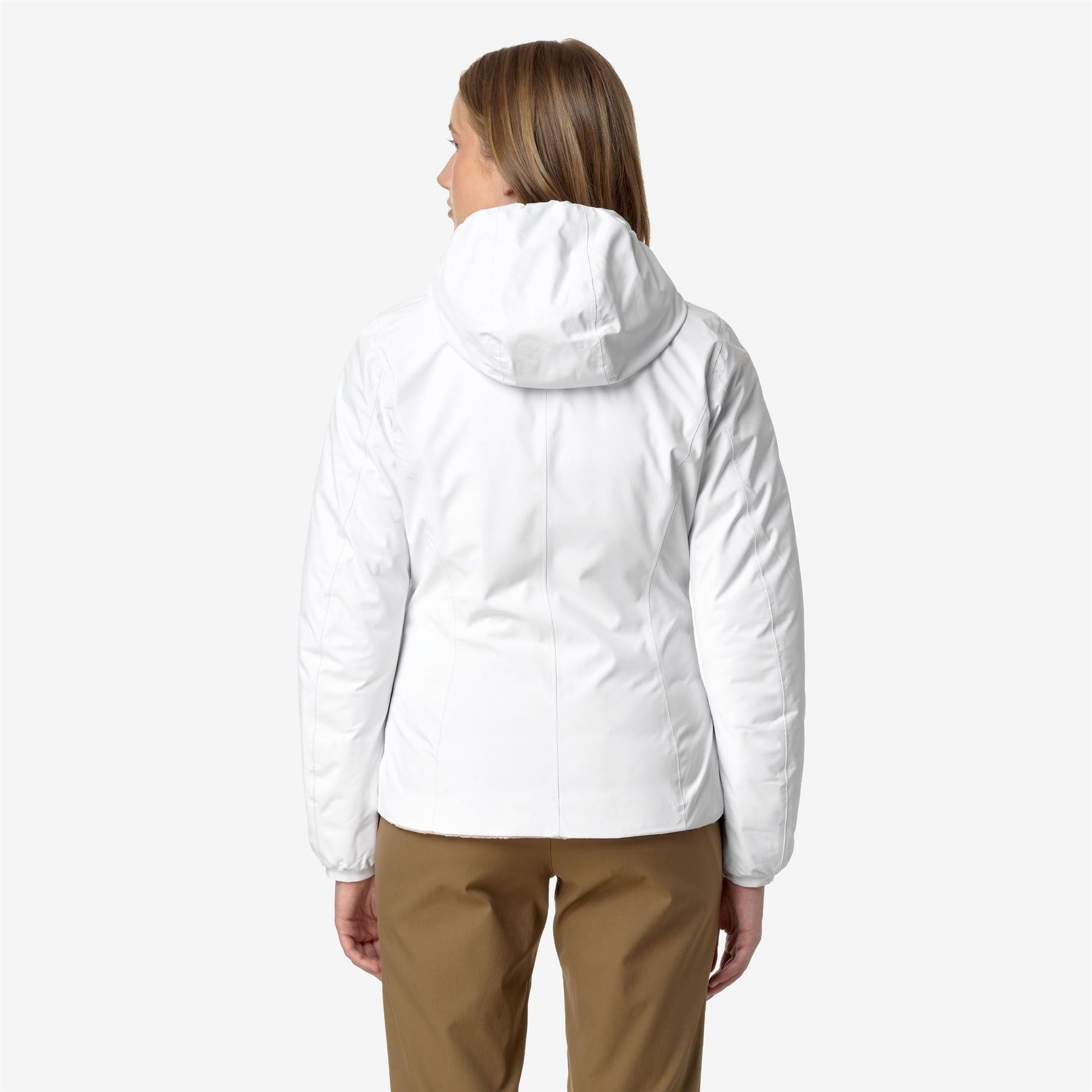 Women's Lily Thermo Reversible Jacket White/Pink 